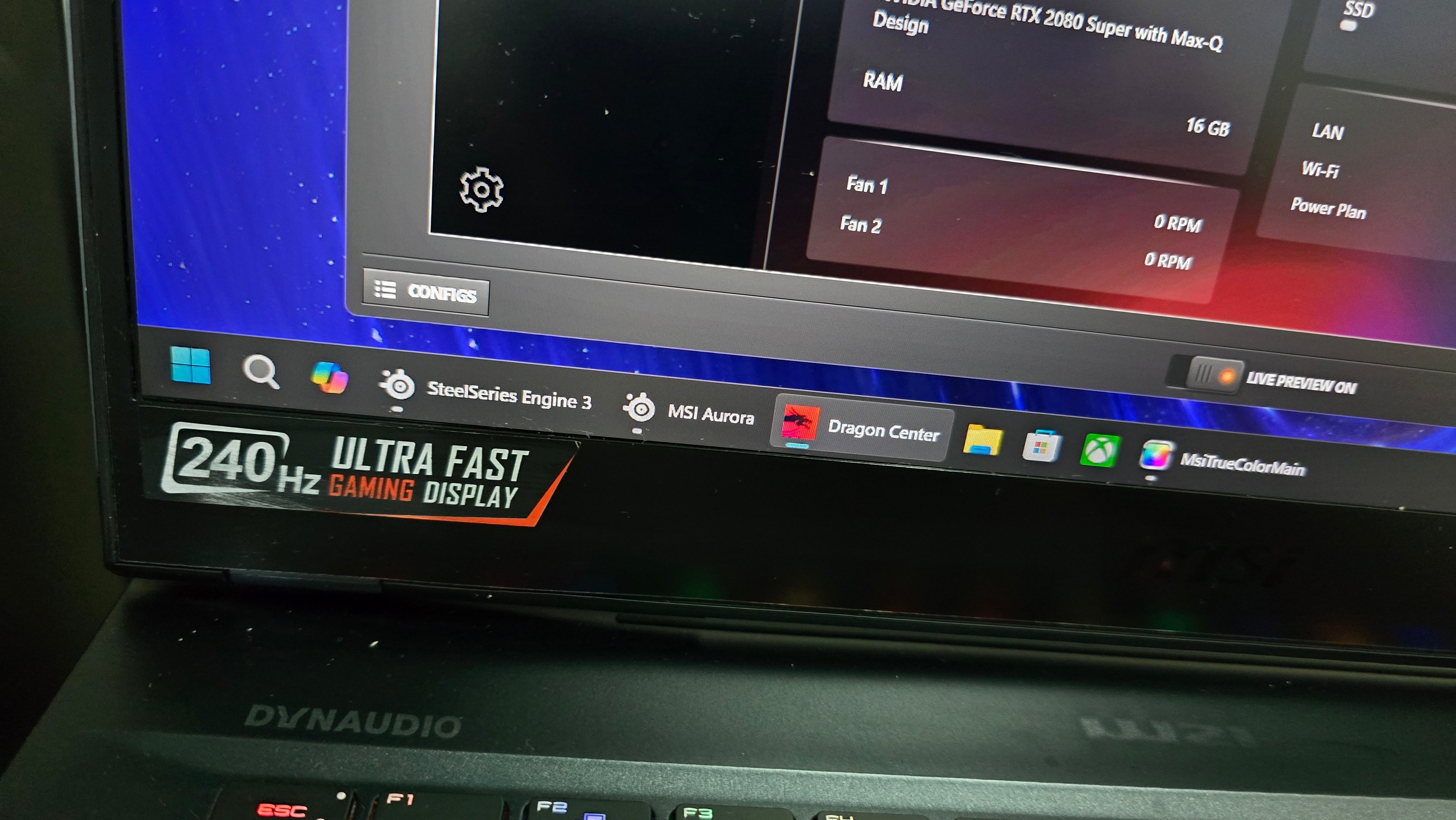 MSI GL66 2080 RTX Super - Image 4