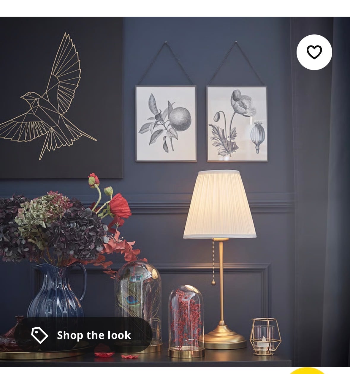 IKEA ÅRSTID Table Lamp – Brass/White (3 available) - Image 4