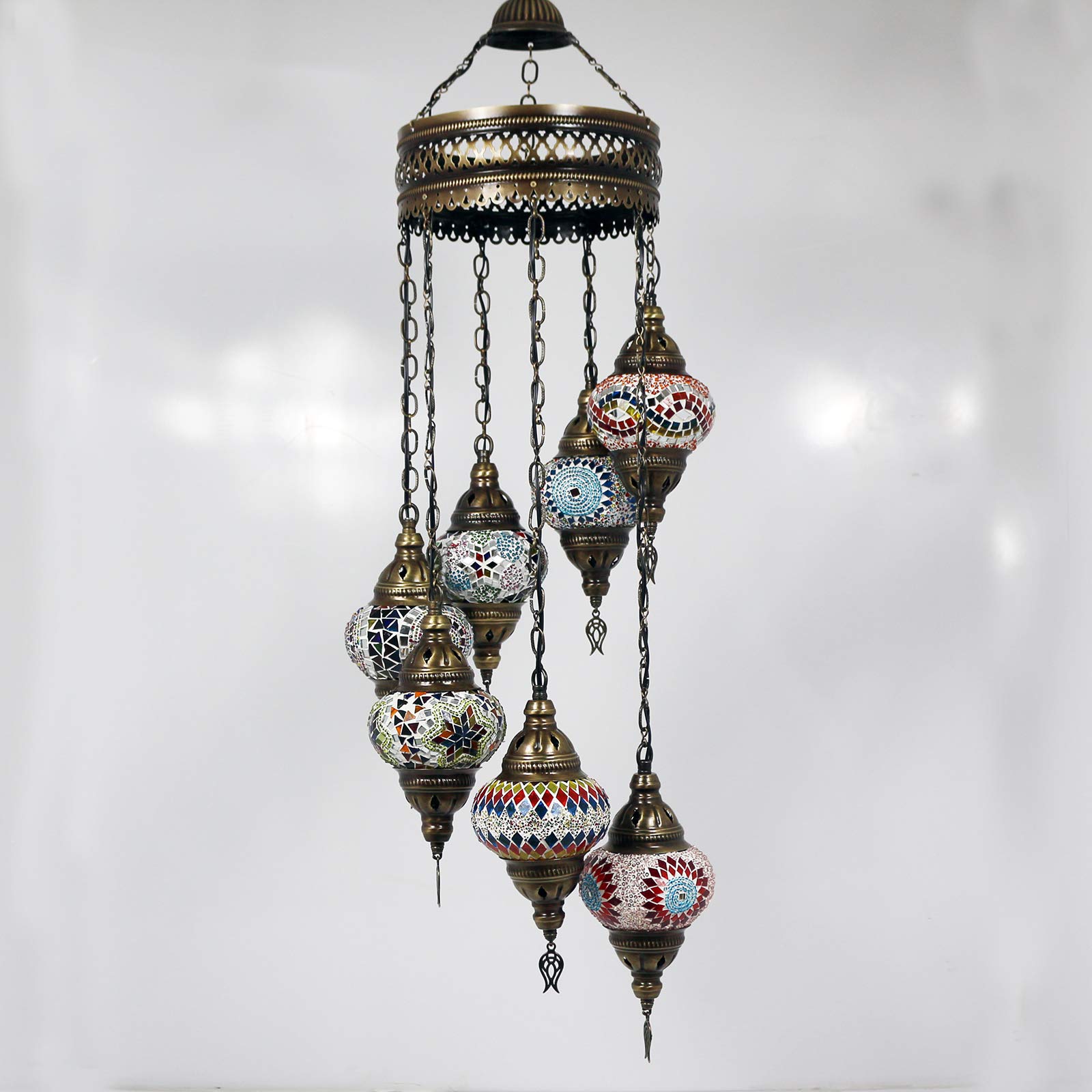 Turkish hanging Chandler 15 bulb  - Image 4