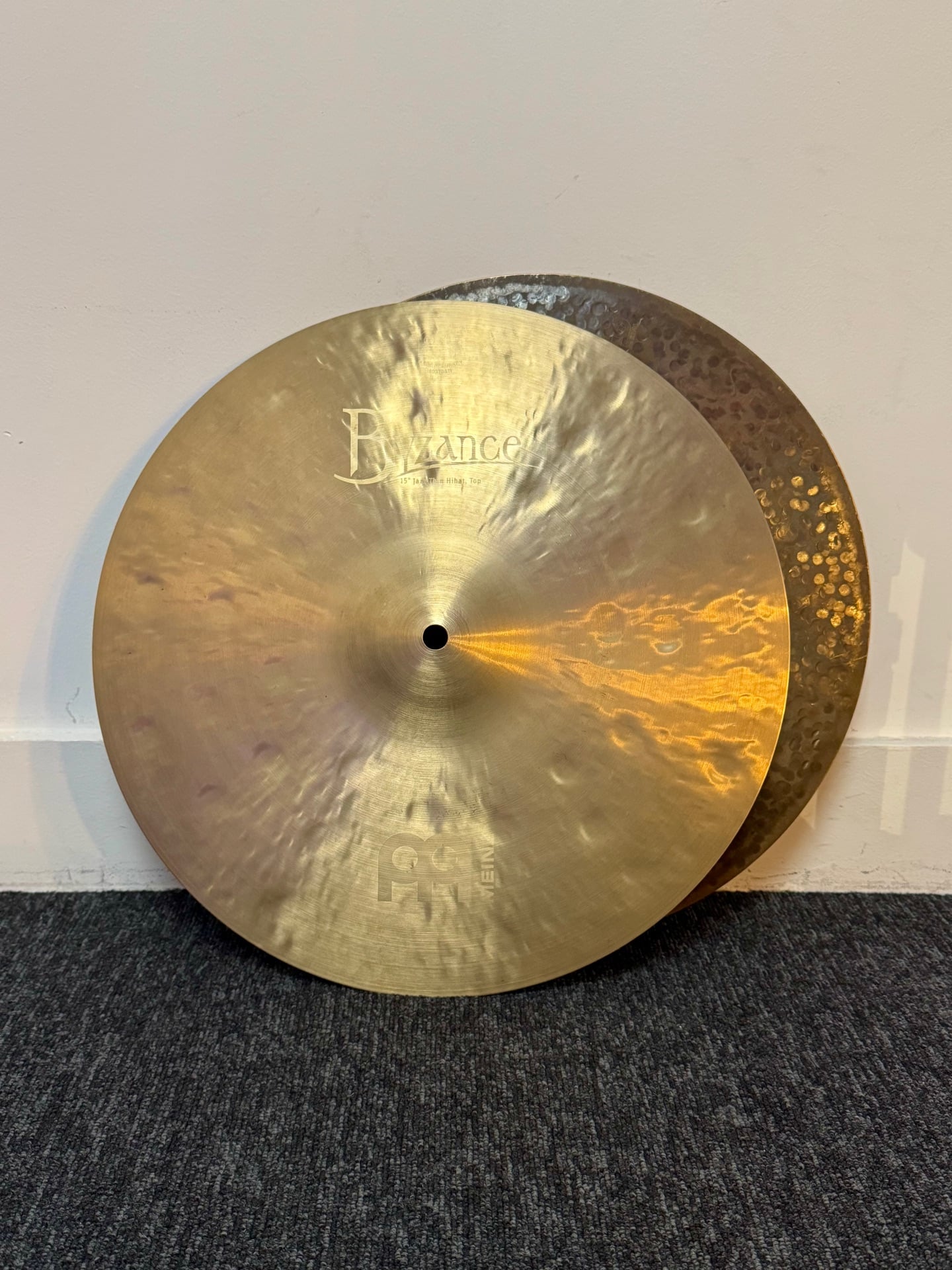 15” Meinl Byzance Jazz Thin Hihats - Image 1