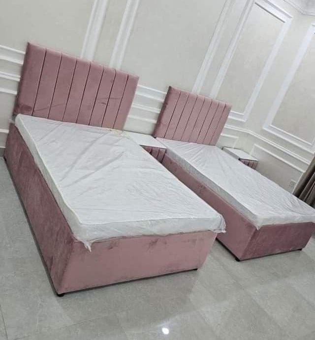 Single bed with mattress and steel bunk bed and single bed selling. 33757438 - Image 3