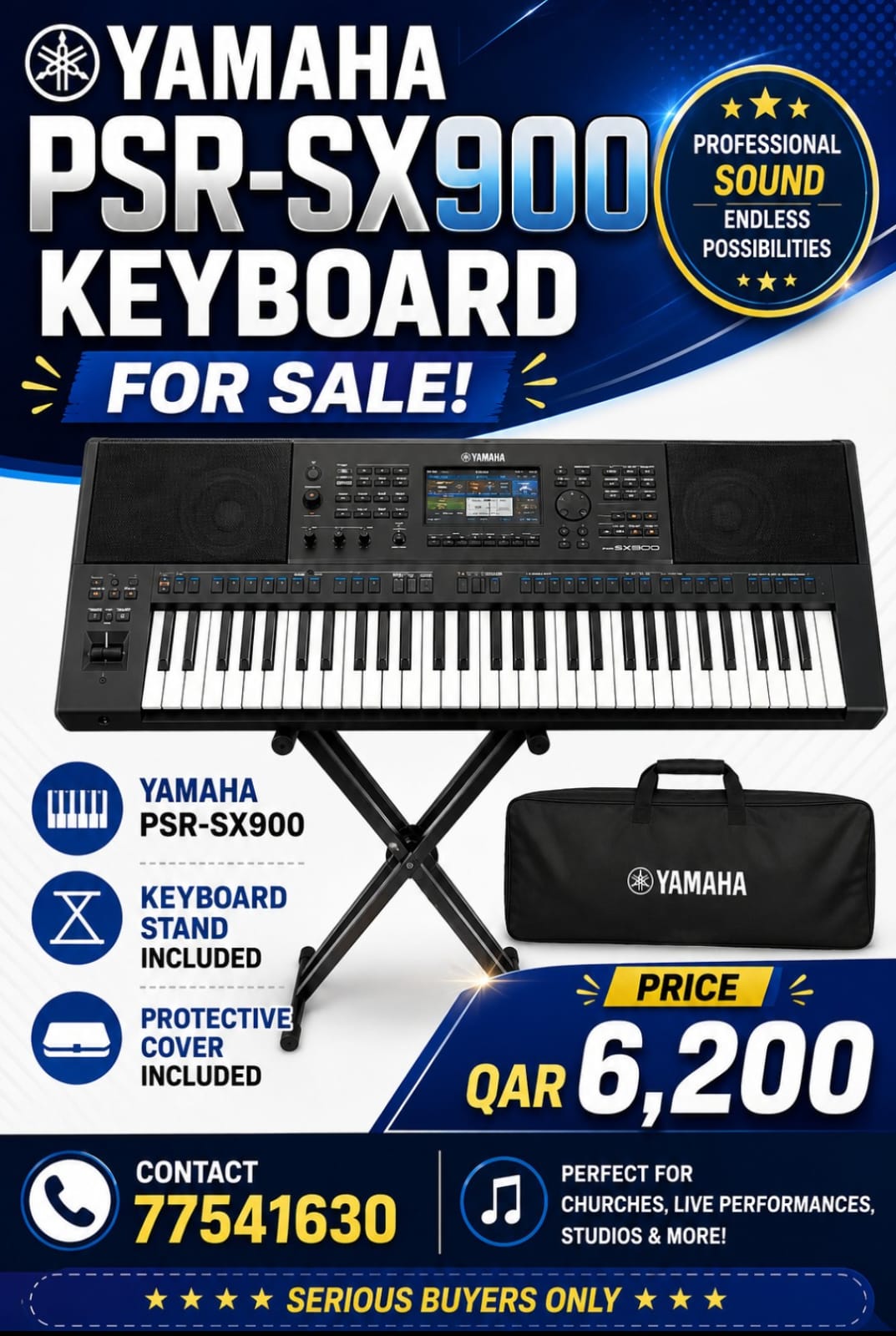 YAMAHA PSR SX900 - Image 2
