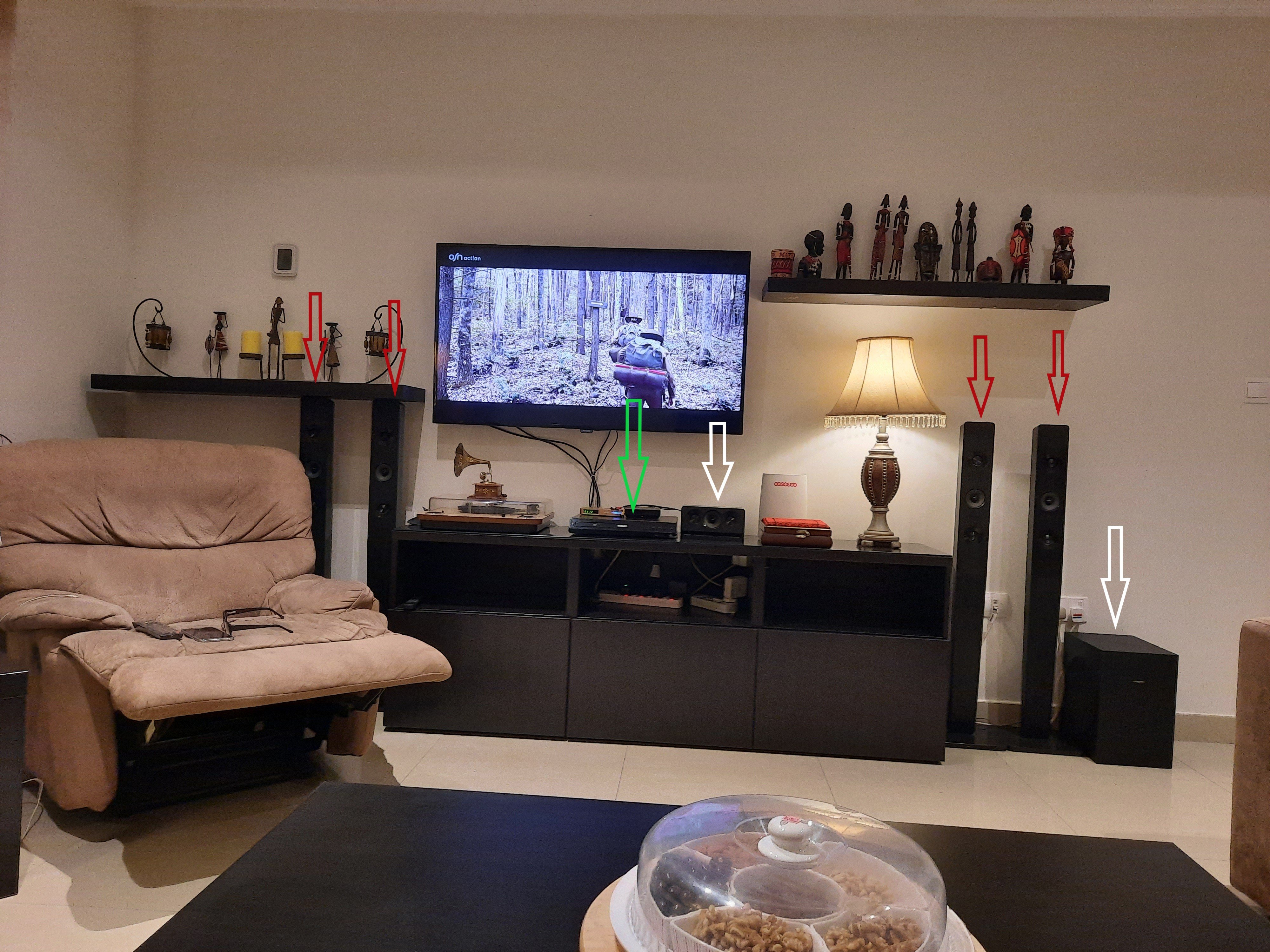 PHILLIPS home theatre + DVD for sale - Image 3