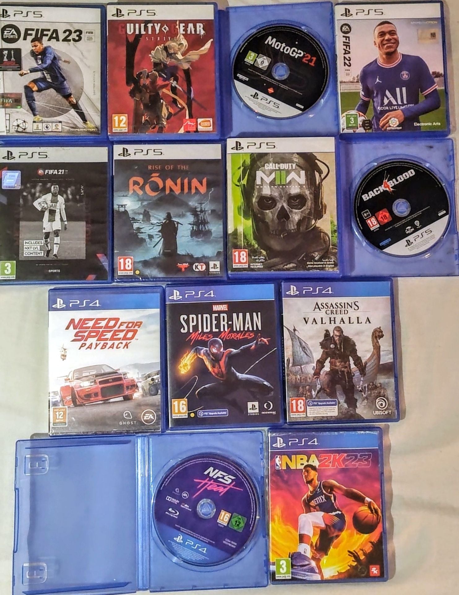 Ps5 and ps4 games cd - Image 2