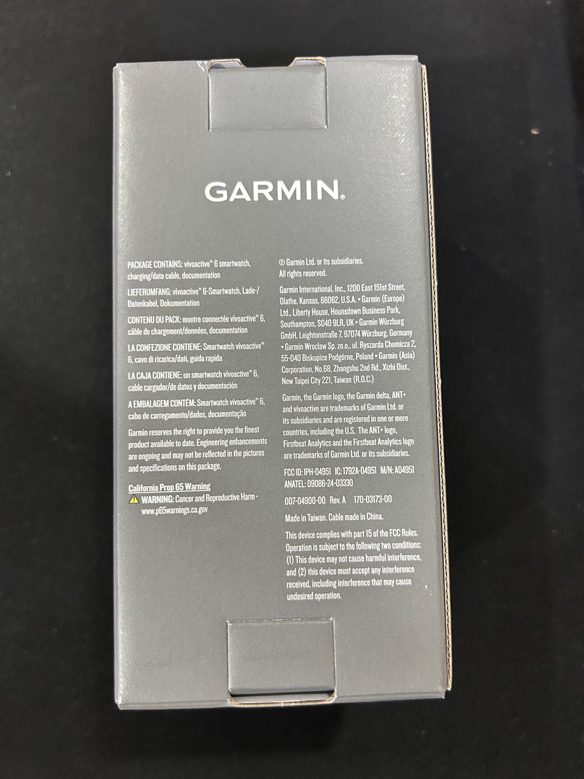 Garmin Vivoactive 6 Smart Watch sealed (brand new, unopened) - Image 2
