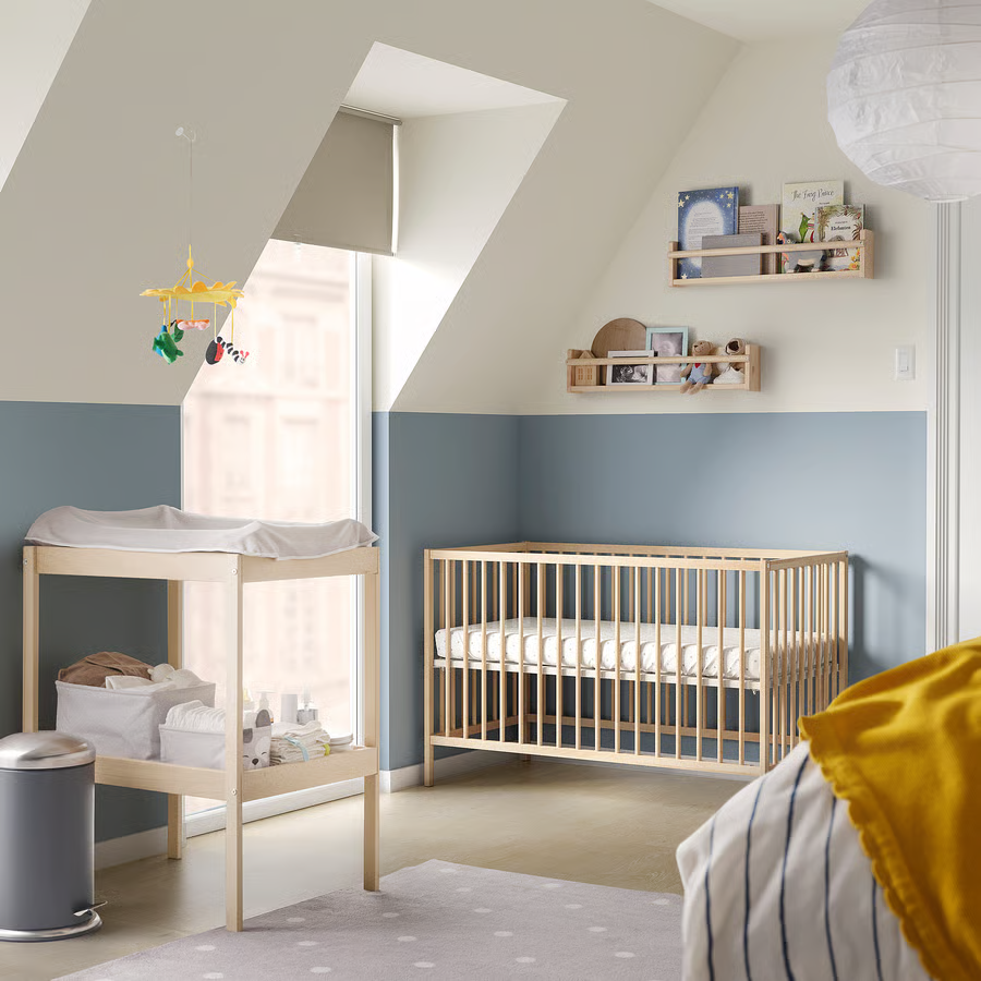 Ikea Baby Crib and Changing Table - Image 1
