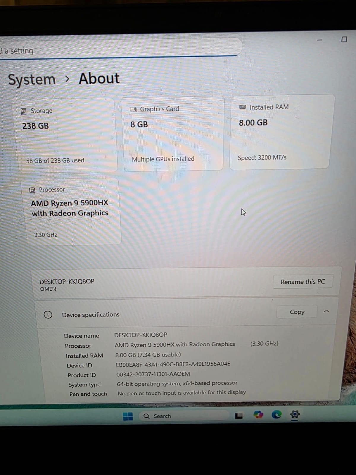 For sale: Brand new HP Omen laptop for gaming, graphics, and design. - Image 2