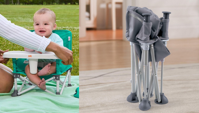 Summer Pop N Sit Folding Compact Booster Seat for Babies & Infants up to 3 years - Image 2