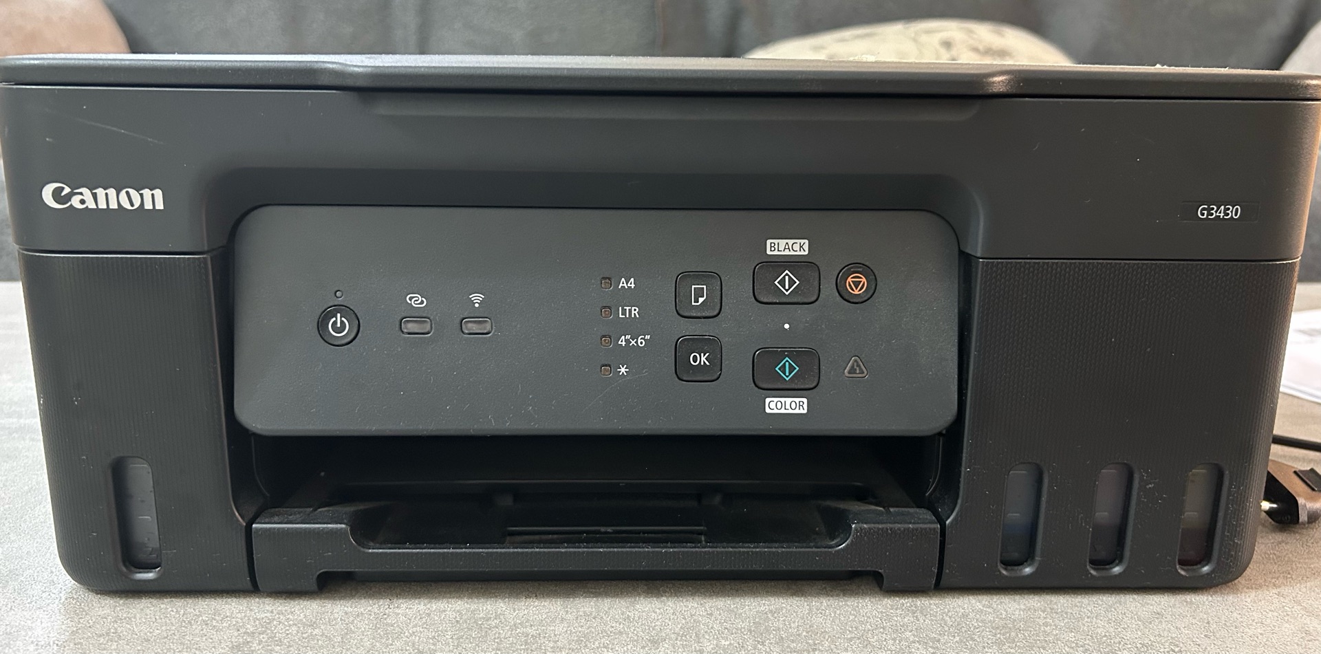 Canon Zero Cartridge Wi-Fi Print Copy Scan PIXMA G3430 - Image 1
