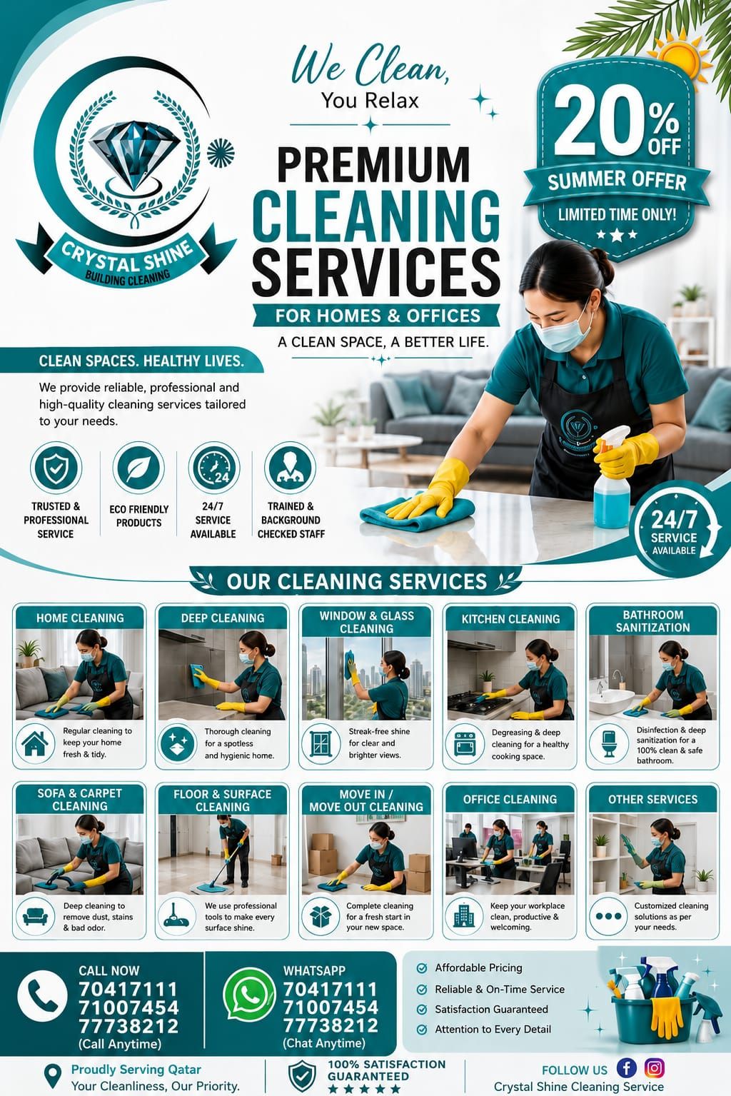 71007454  Home, Villa, Office and Apartment cleaning service - Image 3