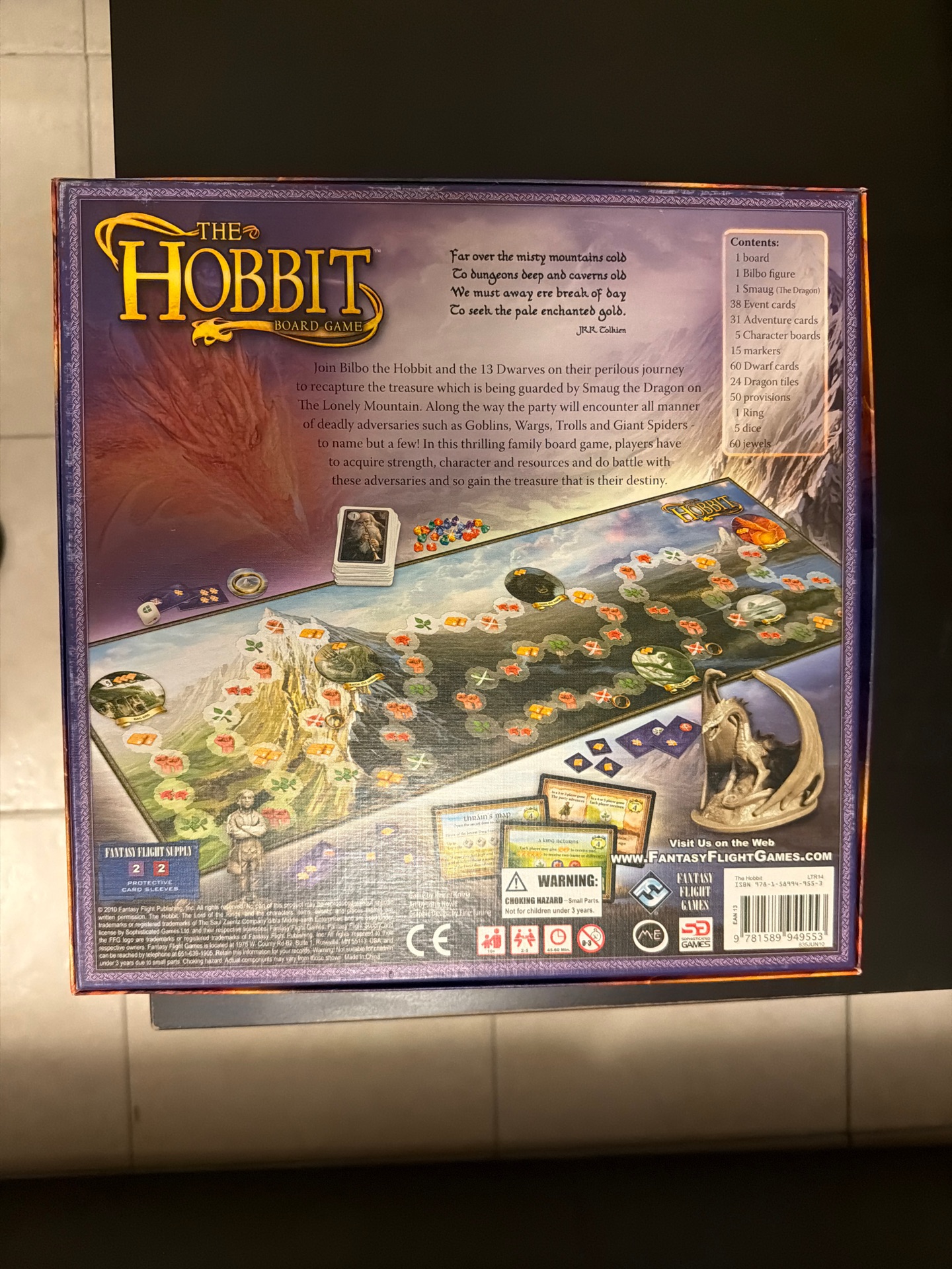 The Hobbit. Board Game.  - Image 2