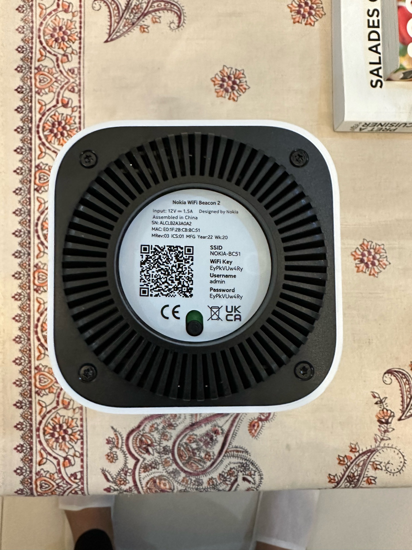 Nokia Beacon 2 WiFi Router  - Image 3