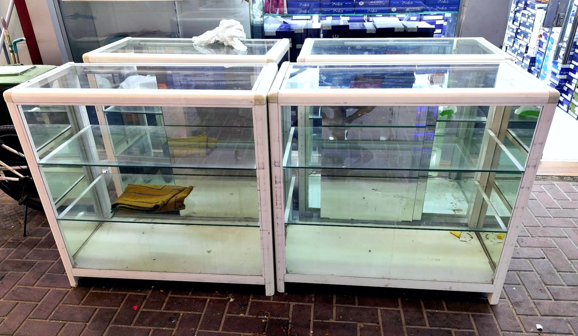 Shop glass showcases for storage  - Image 2