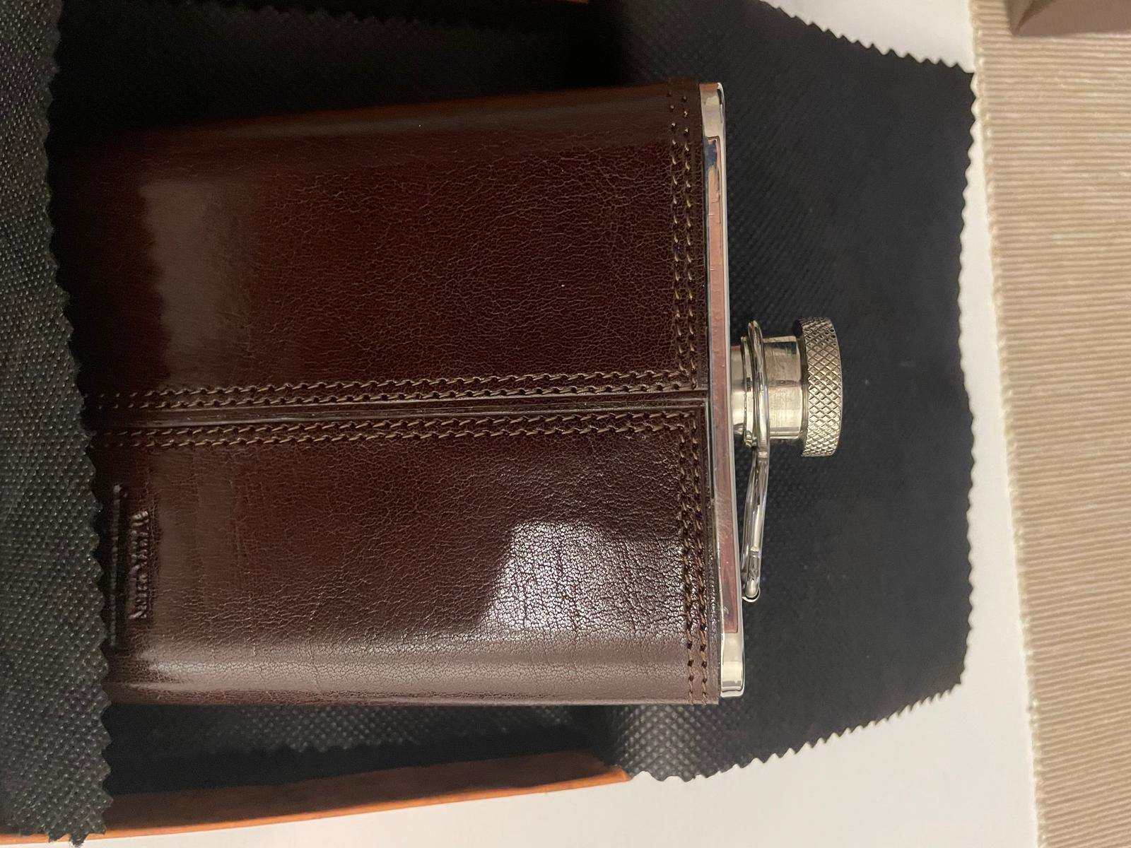 Stainless Steel Flask covered by genuine leather - Wittchen - Image 1