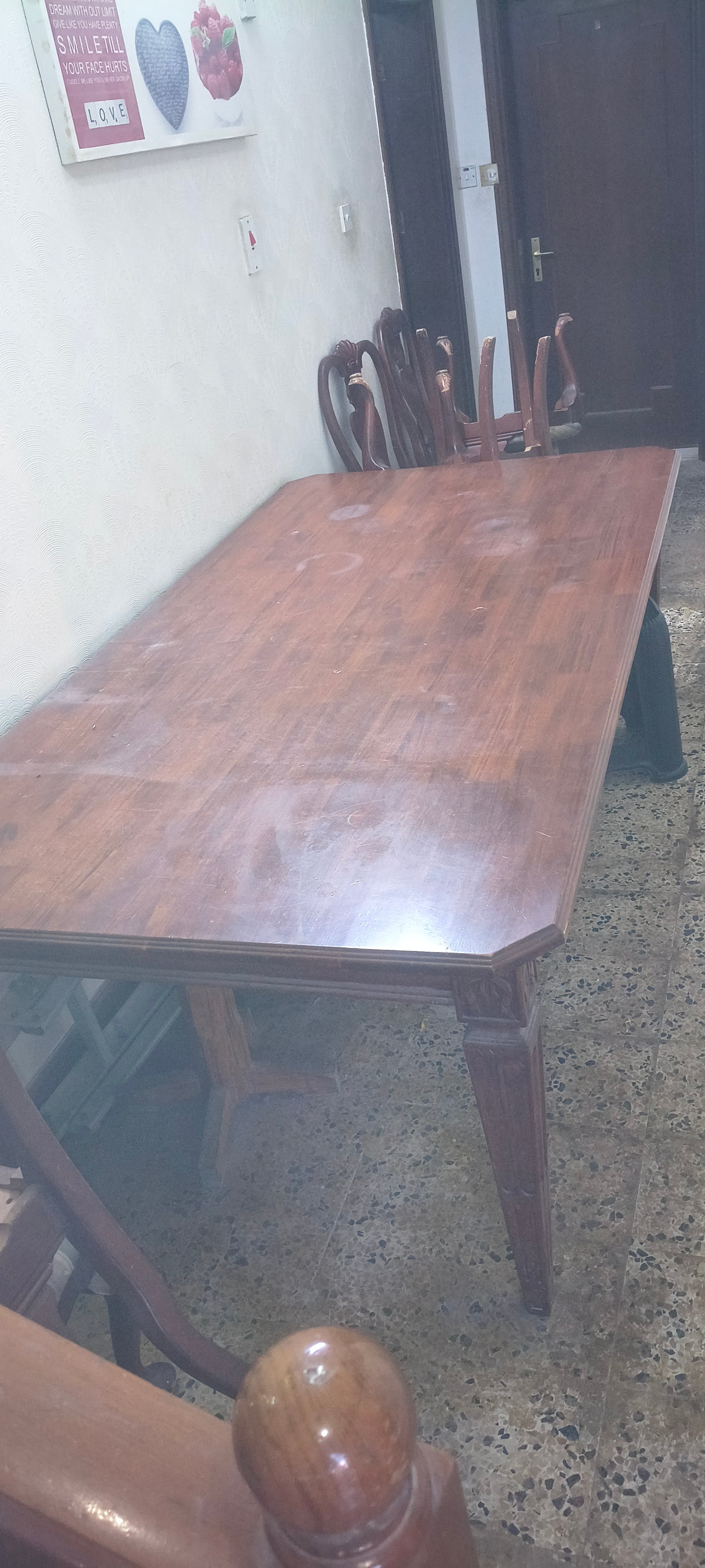 Malaysian Hard Wood Table  - Image 4