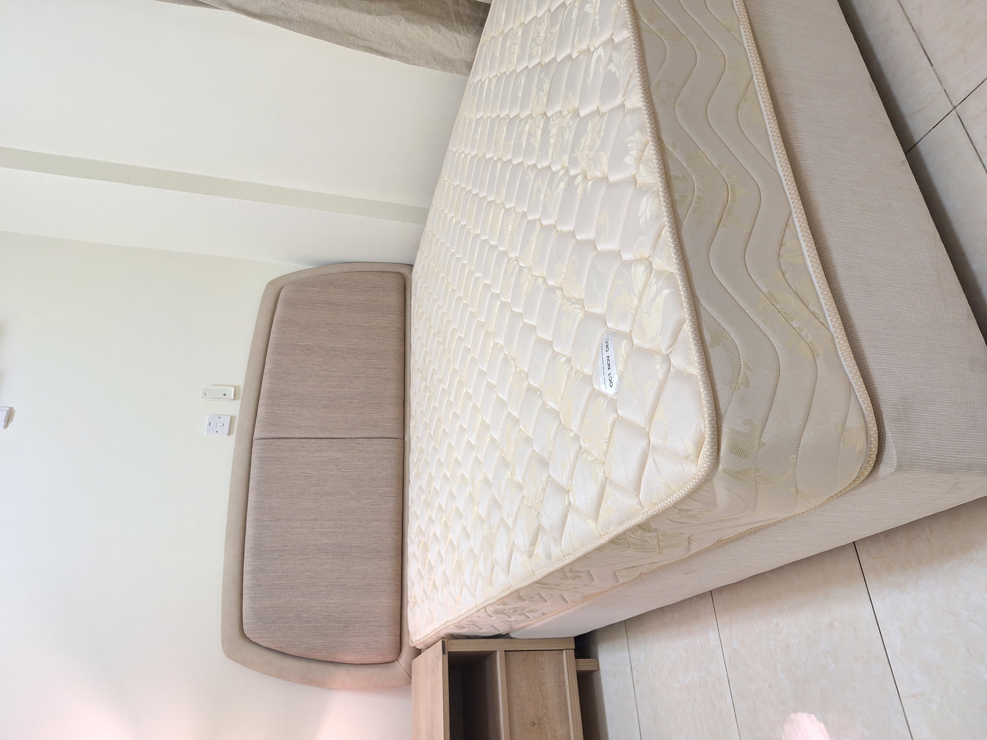 Double bed & mattress for sale. Negotiable price - Image 1