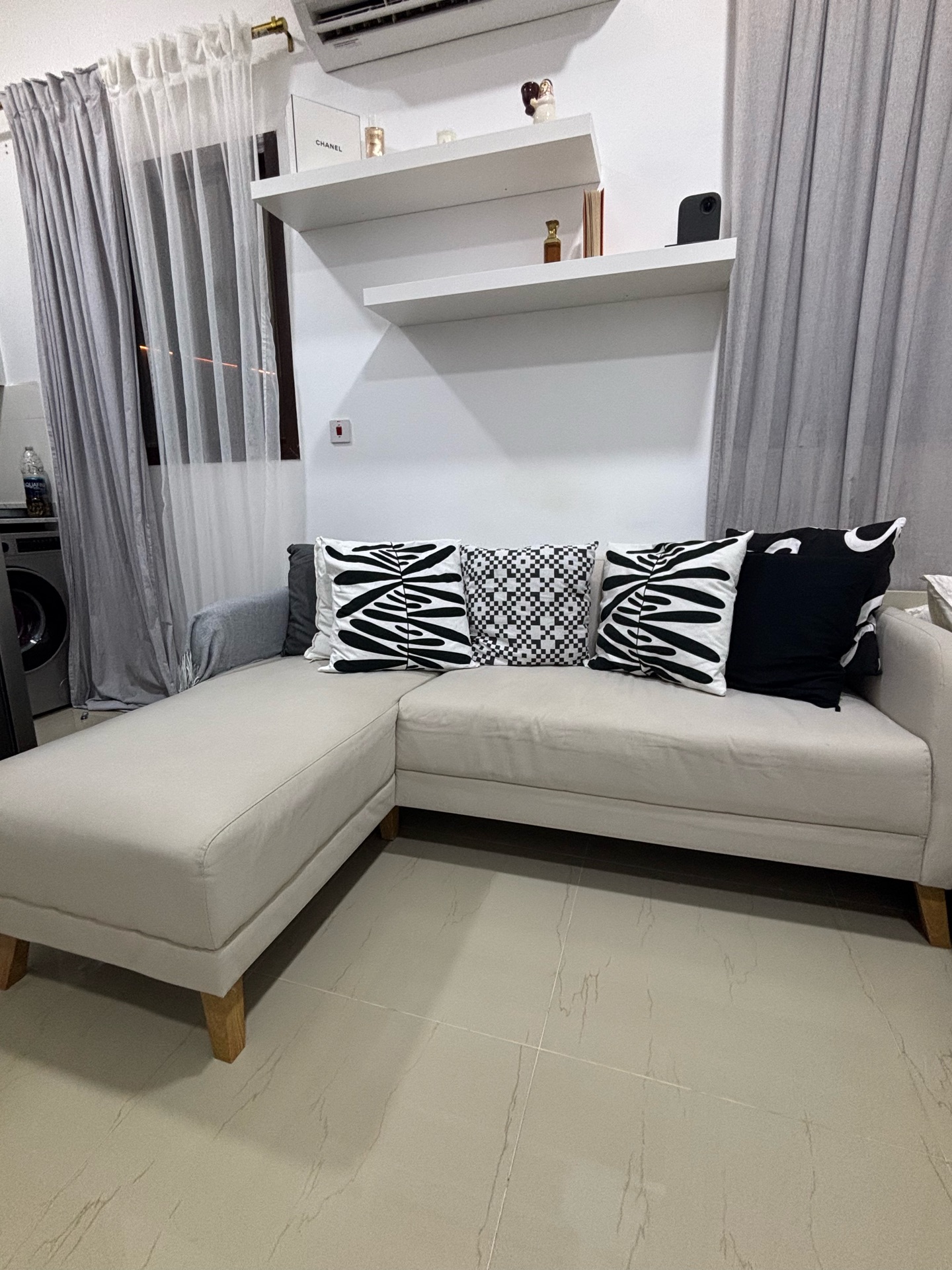 Ikea L Shape Sofa - Image 5
