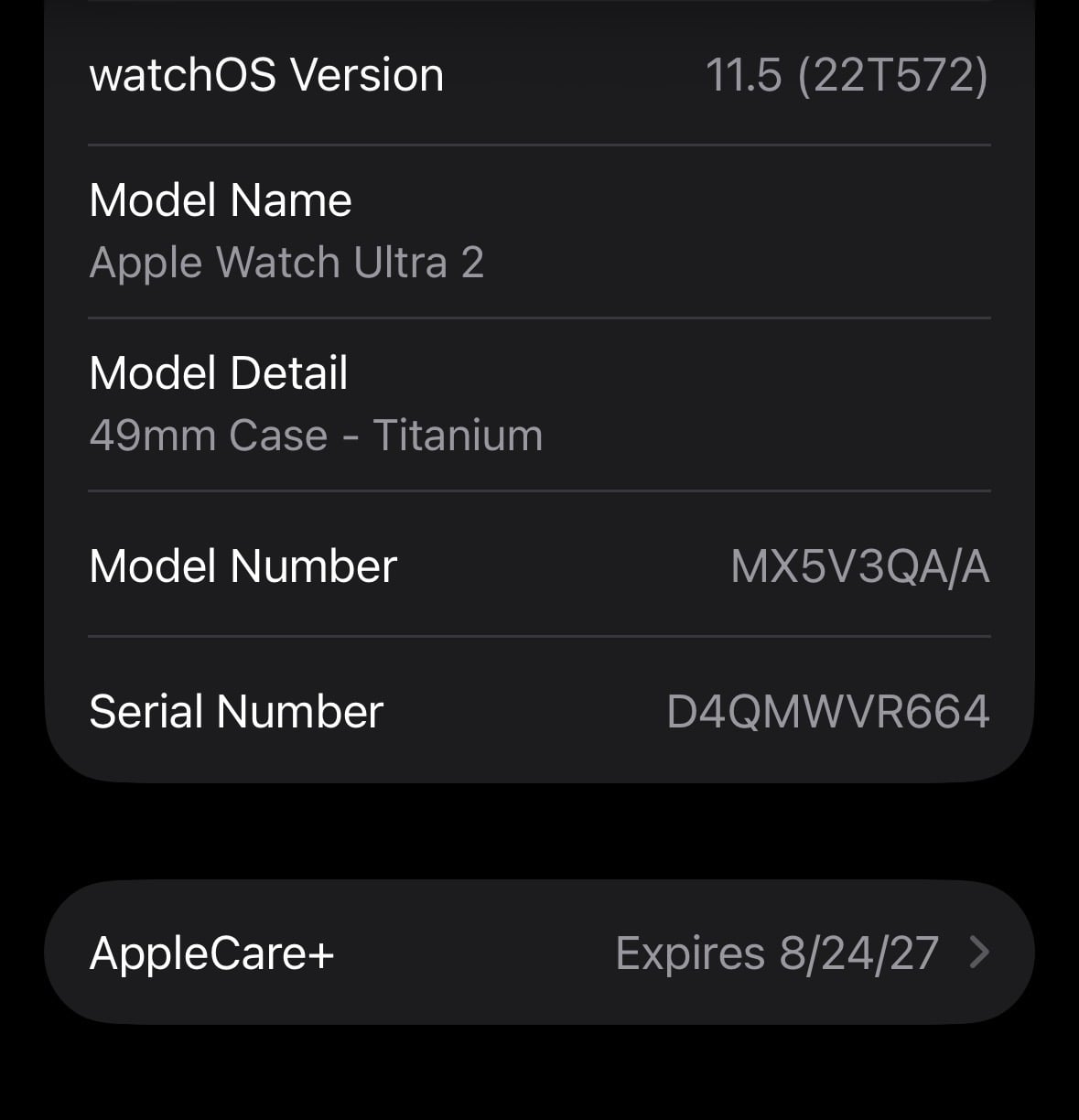 Apple Watch Ultra 2 -49mm titanium  - Image 4