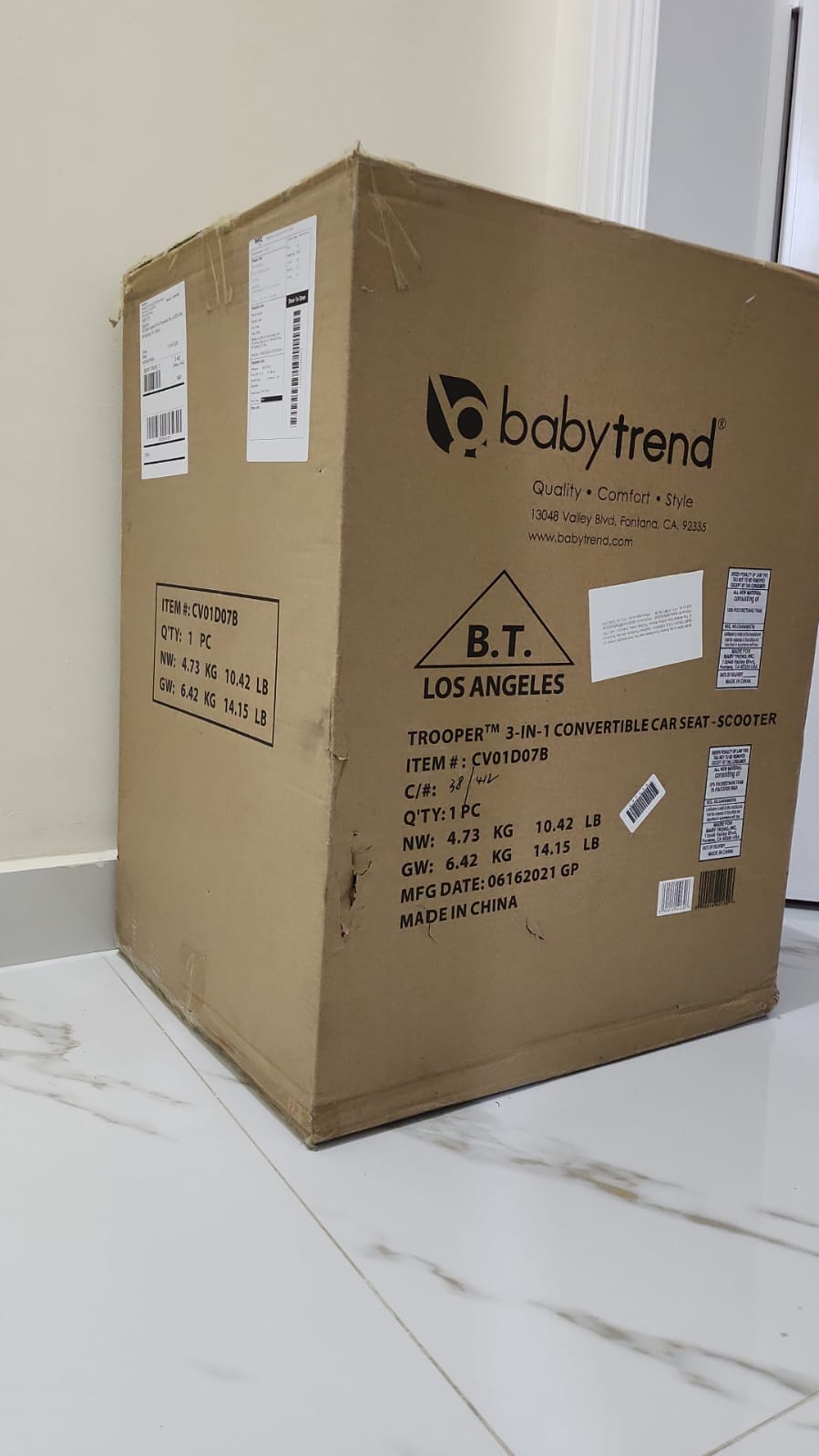 Babytrend - Trooper 3 in 1 convertible car seat - Image 2