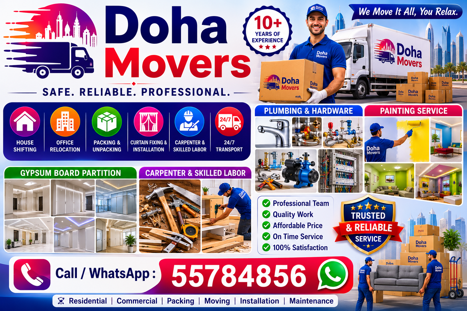Expert Carpentry Services Custom In Qatar