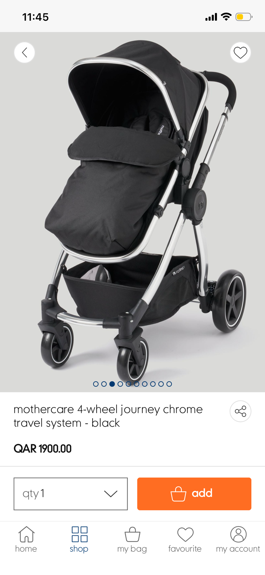 Car seat and stroller set mothercare - Image 7