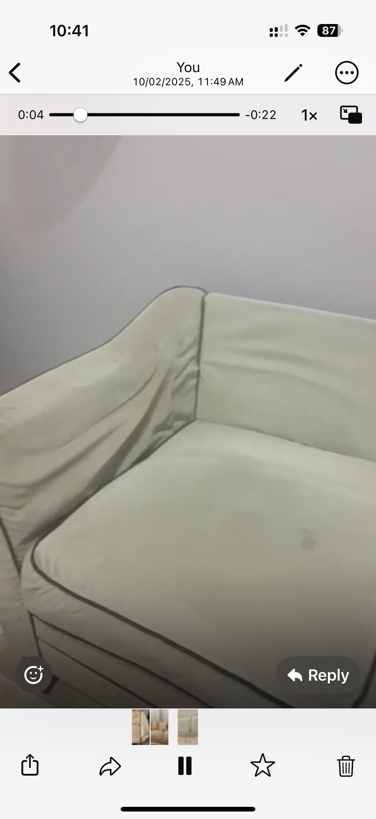 Three seater sofa - Image 2
