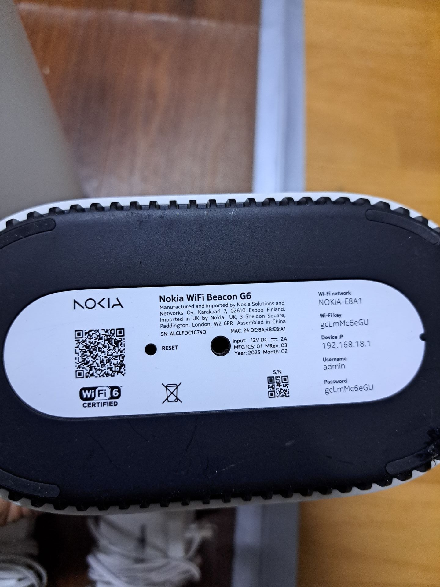 Ooredoo Nokia Beacon G6 Router 2.5Gbps High Speed - Image 3