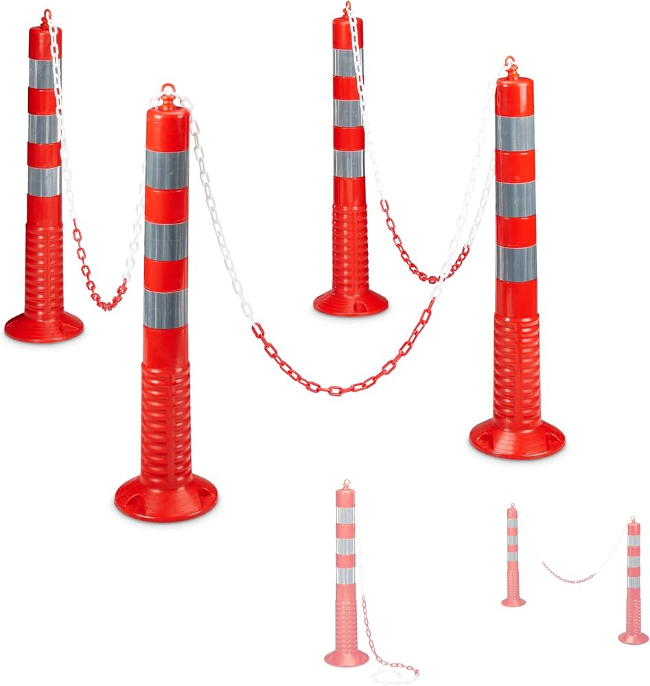 Plastic Bollards wit Reflector - Image 4