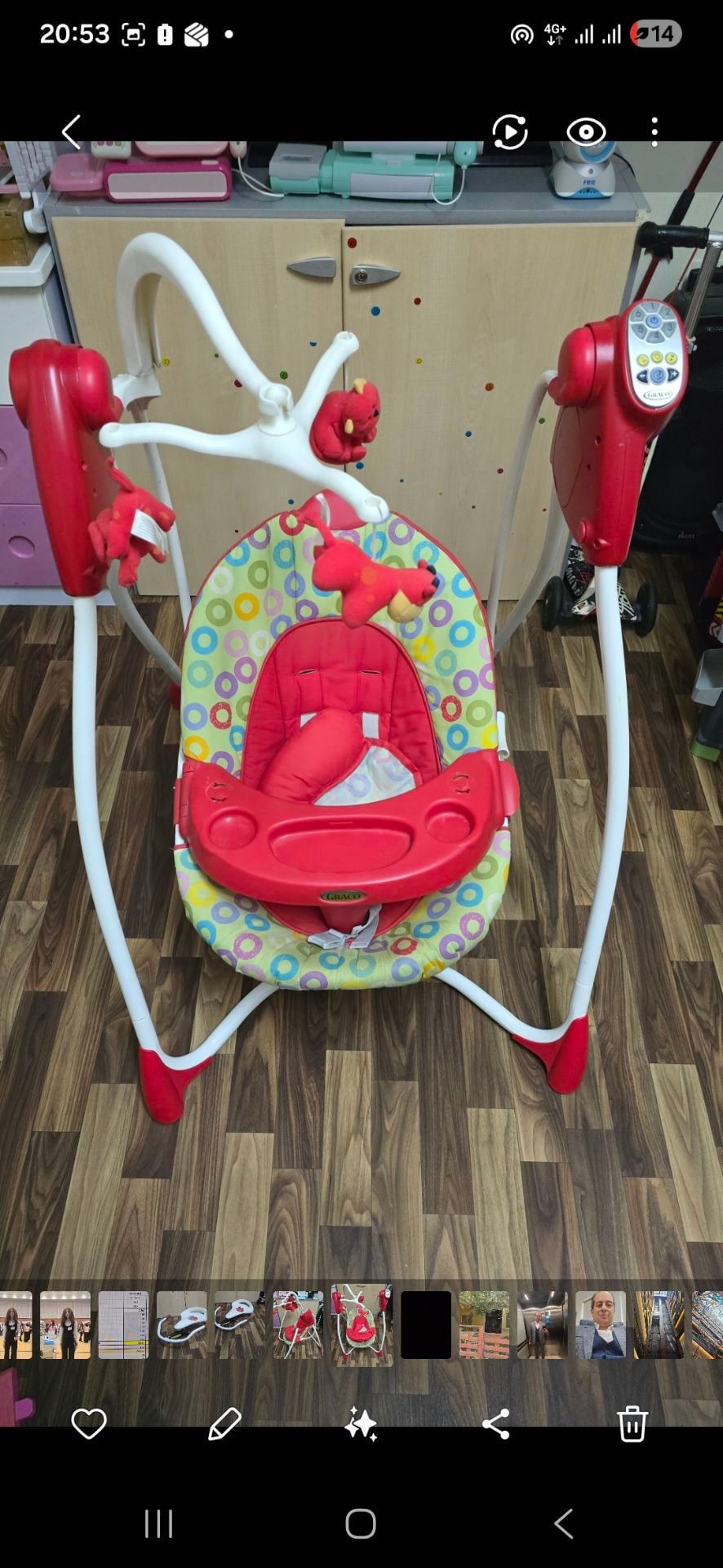 High chair and swing - Image 3