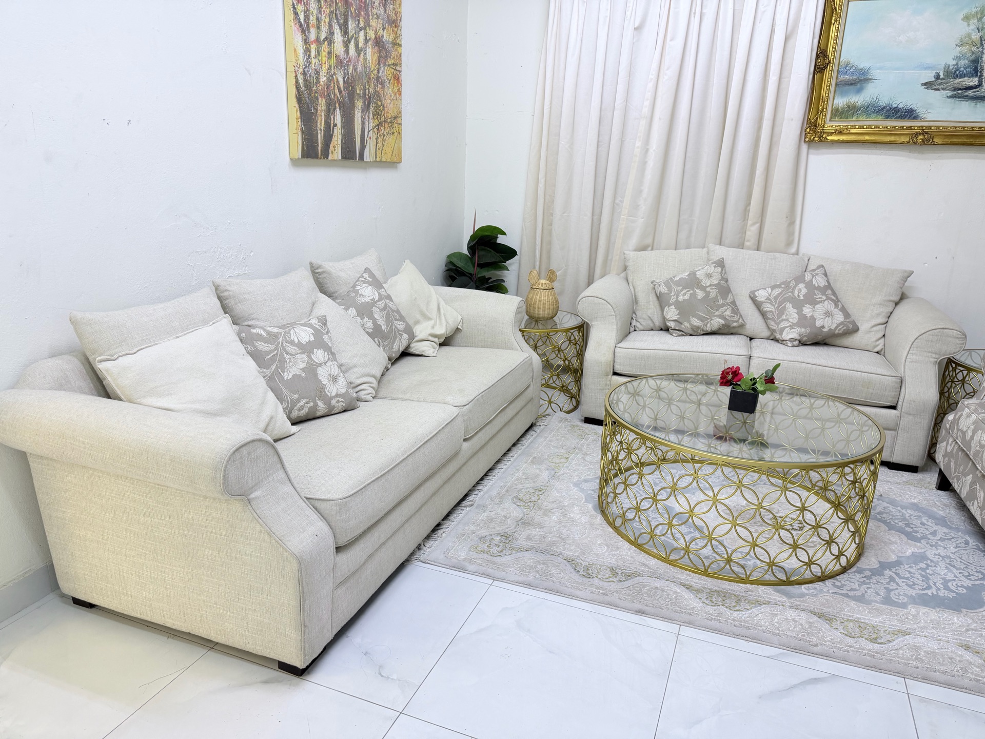 Sofs set for sale brand home centre  - Image 3