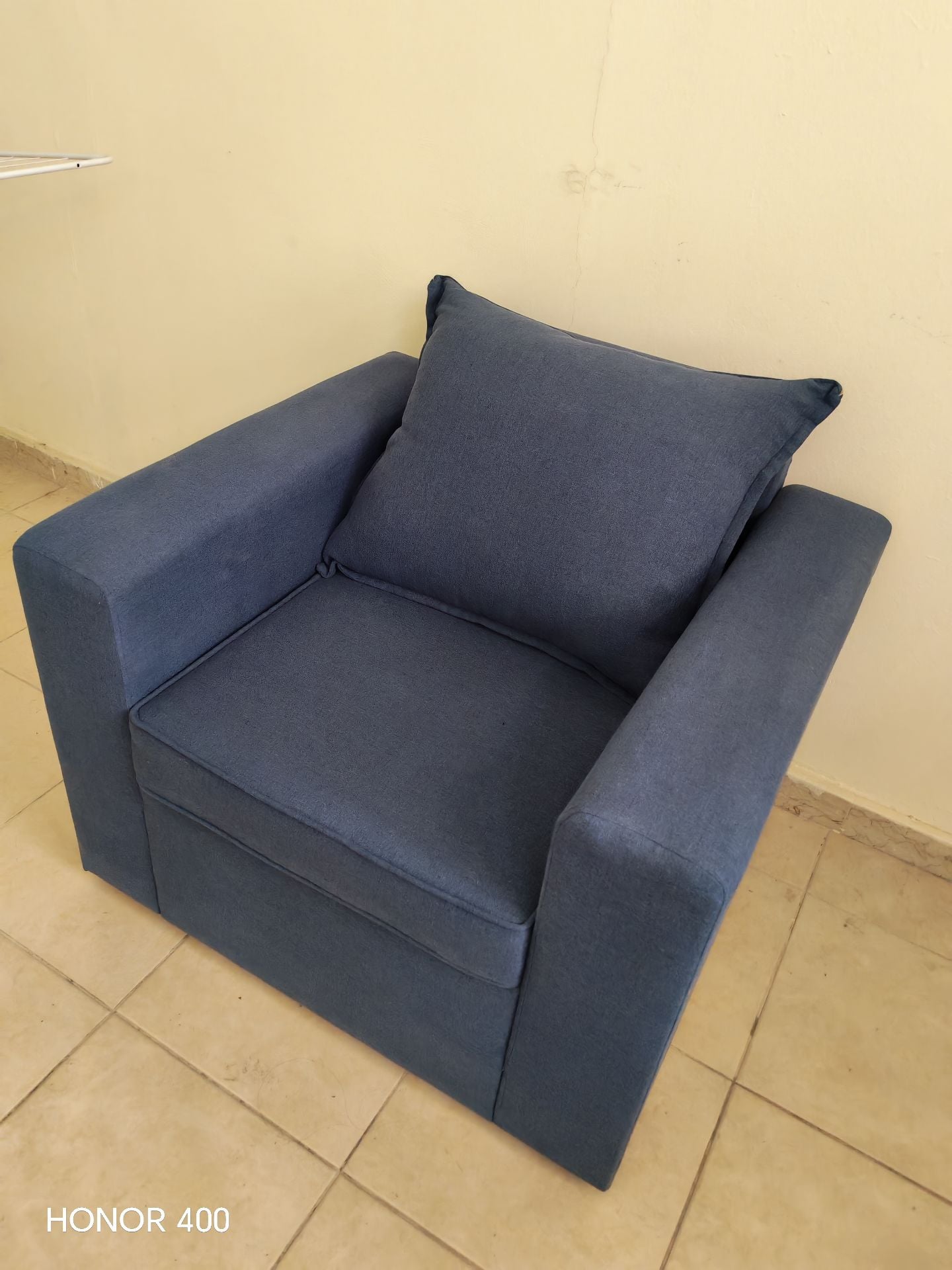 Turquoise Blue Sofa - Image 1