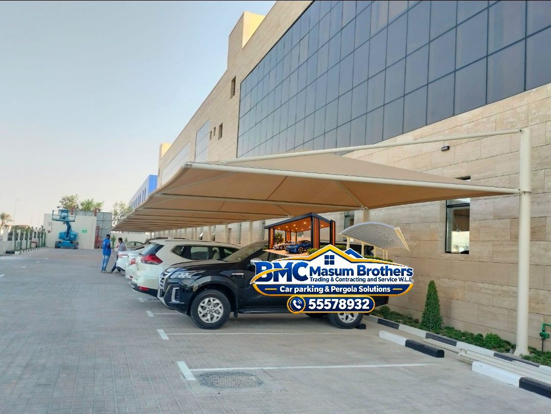 All Types of Car Parking Shade | Tubela - Maintenance Services
