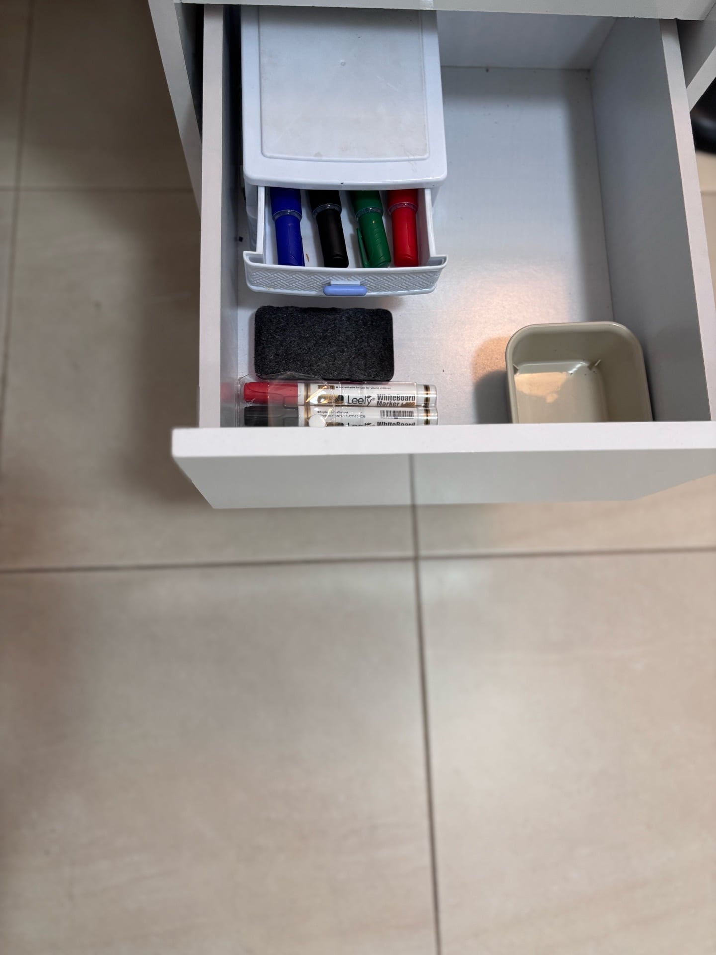 White study table home box - Image 9