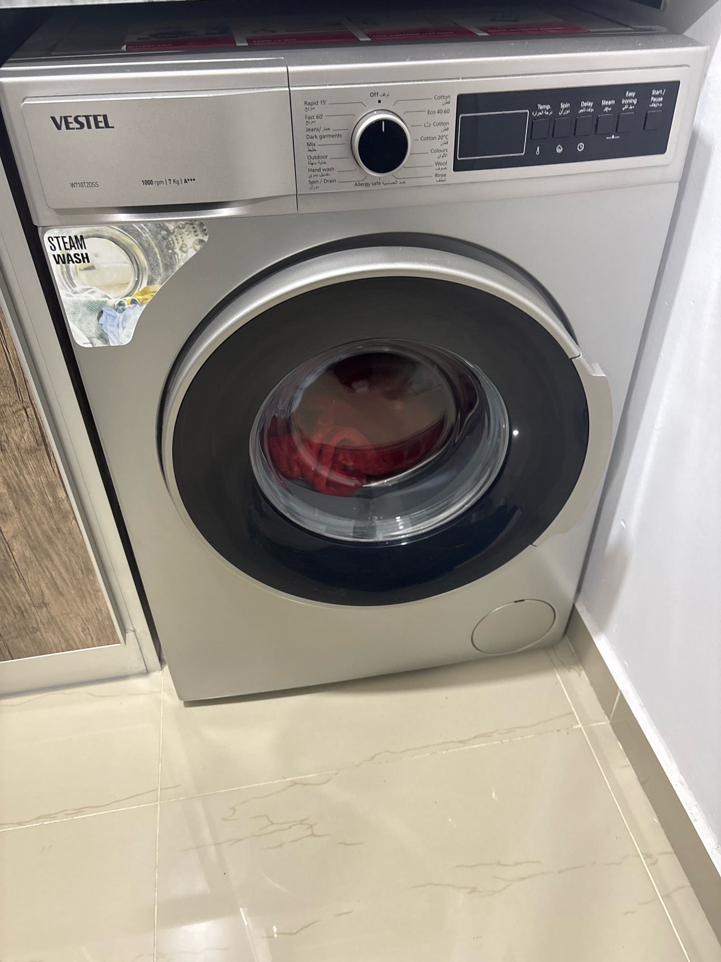 Vestel 7 KG Washing Machine - Image 7