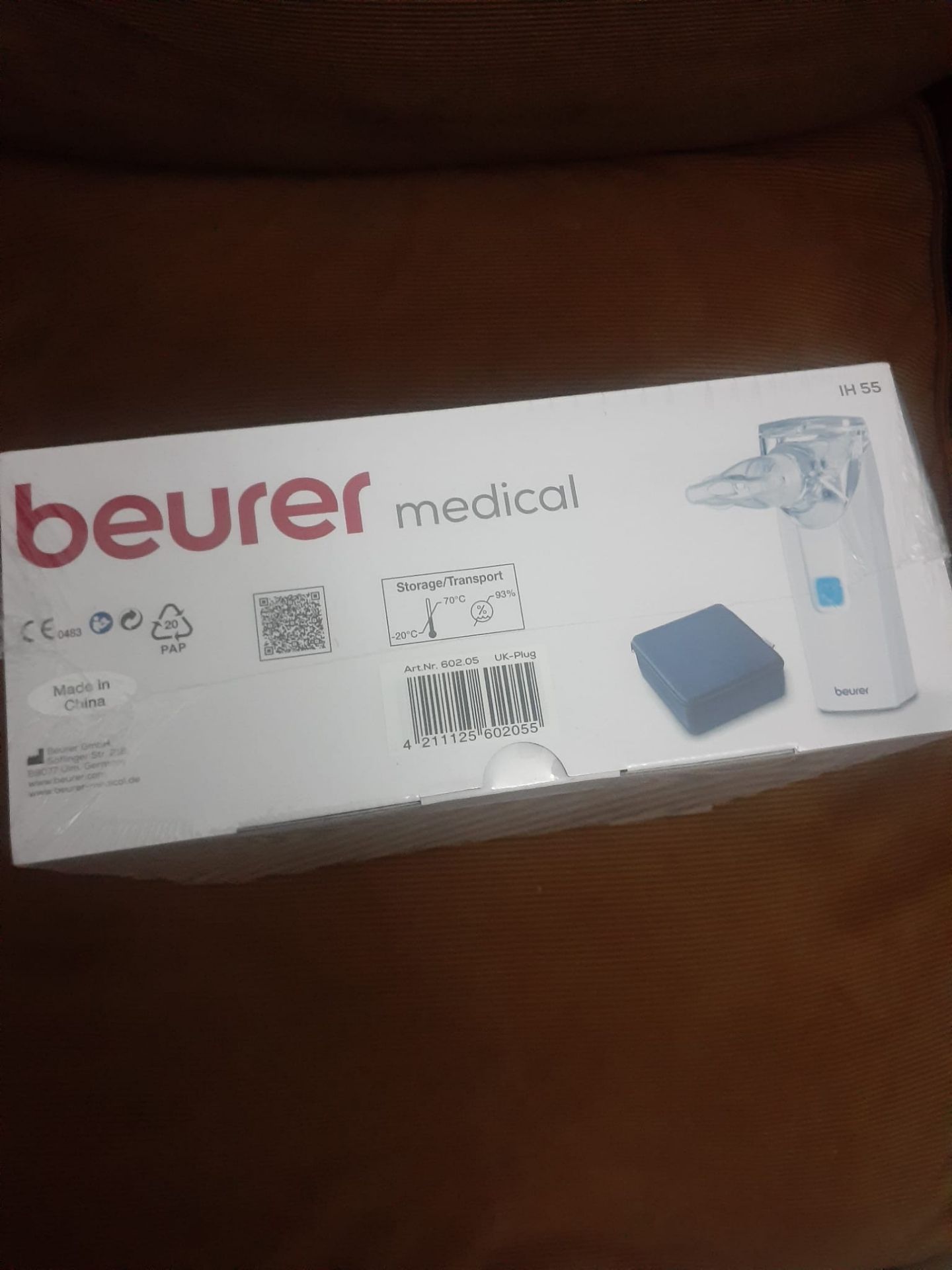 Brand New BEURER NEBULISER for sale - Image 2