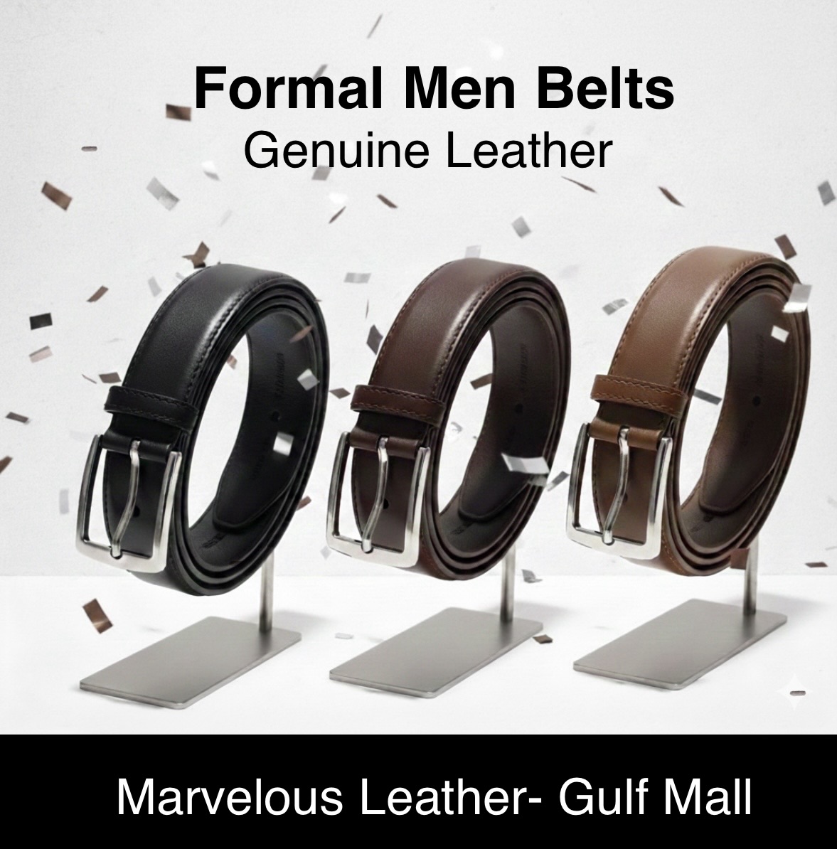 Genuine Leather Men Belts - Image 1
