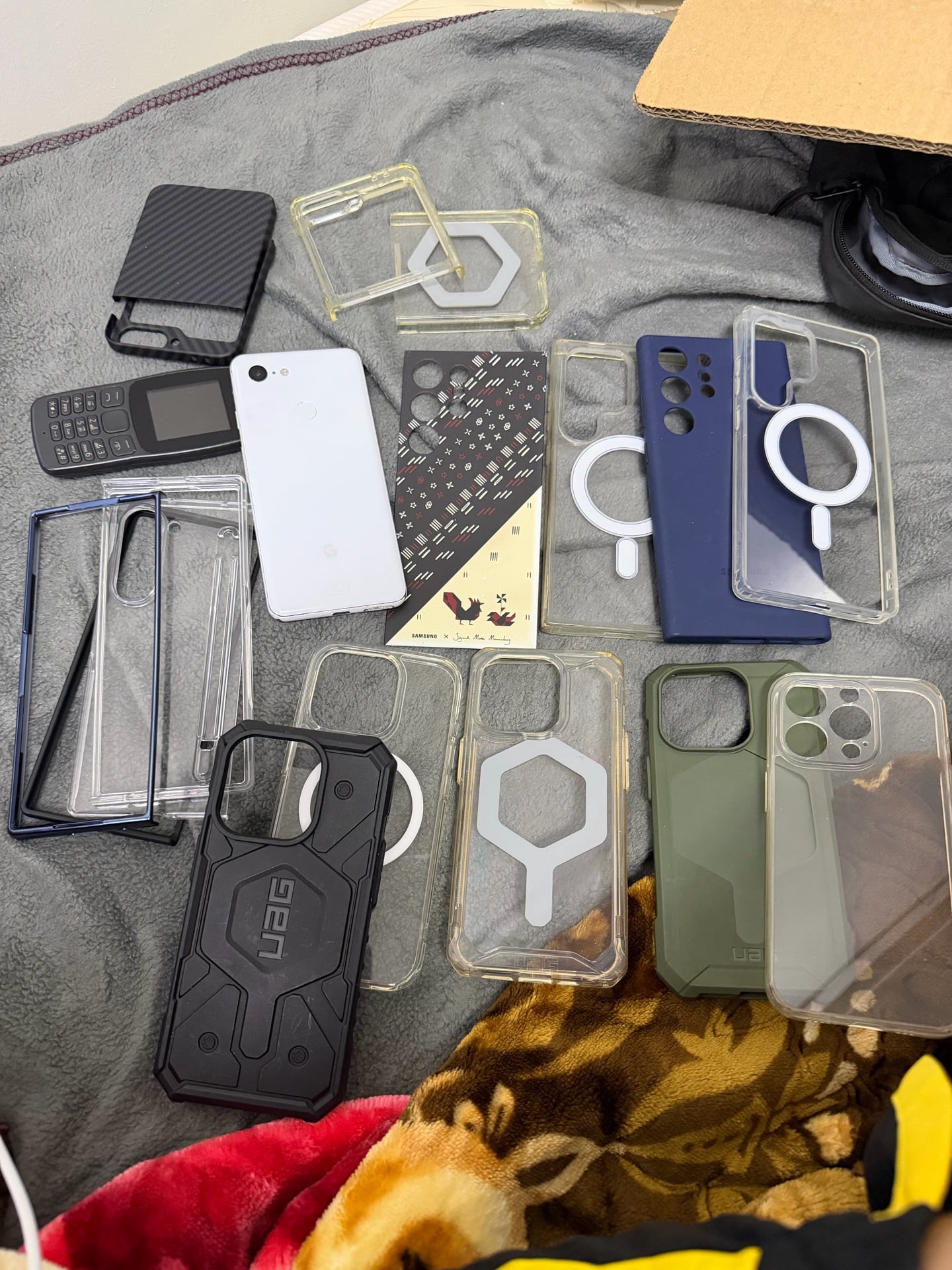 case iphone 15 pro,s24 ultra,z fold,z plof UAG Original - Image 1