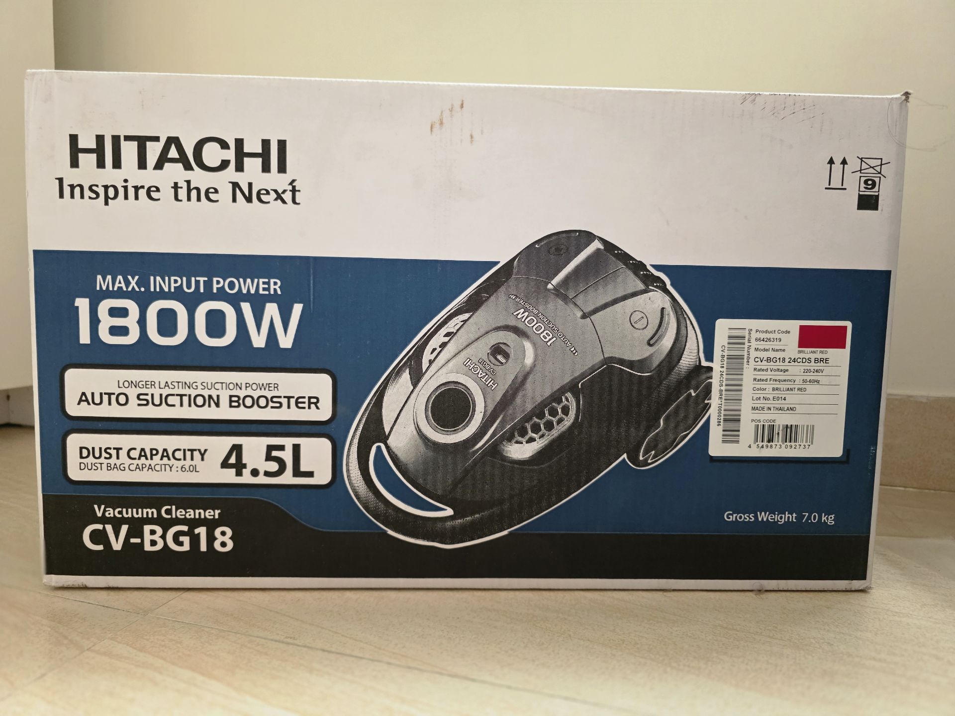 Hitachi Vacuum cleaner - Image 1