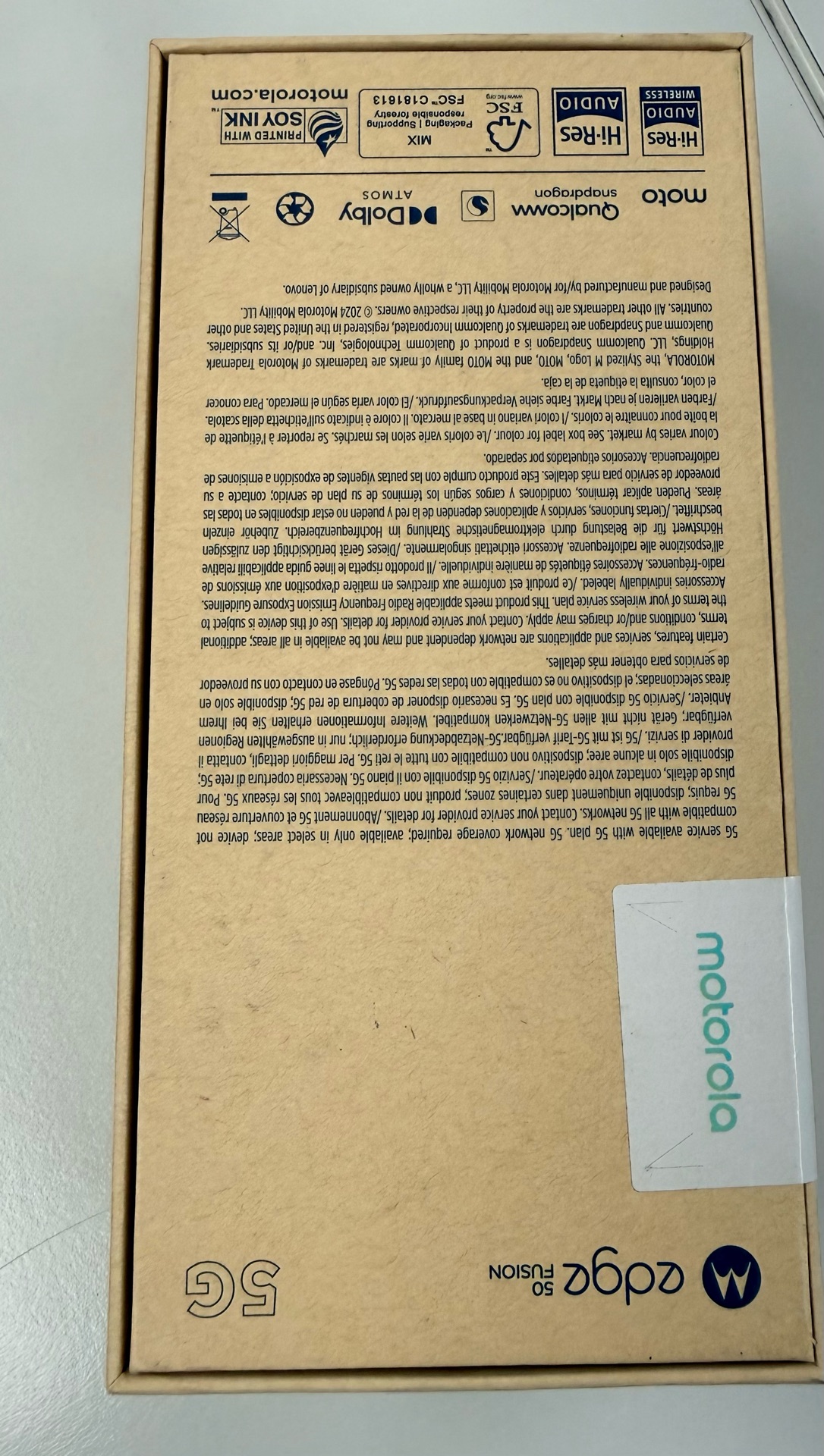 Brand New Motorolla Edge Fusion - Image 3