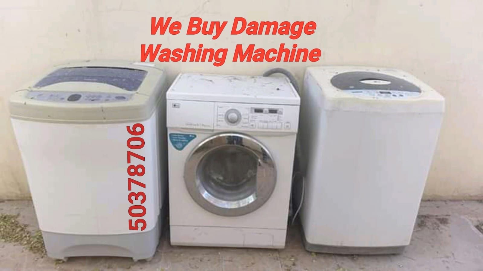 We Buy Damage Washing machine - Image 5