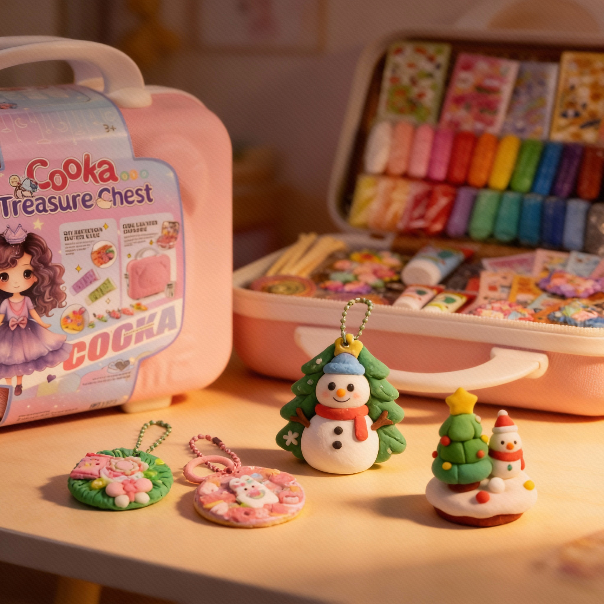 Cooka Treasure Chest DIY Craft Kit – Children Creative Set - Image 3