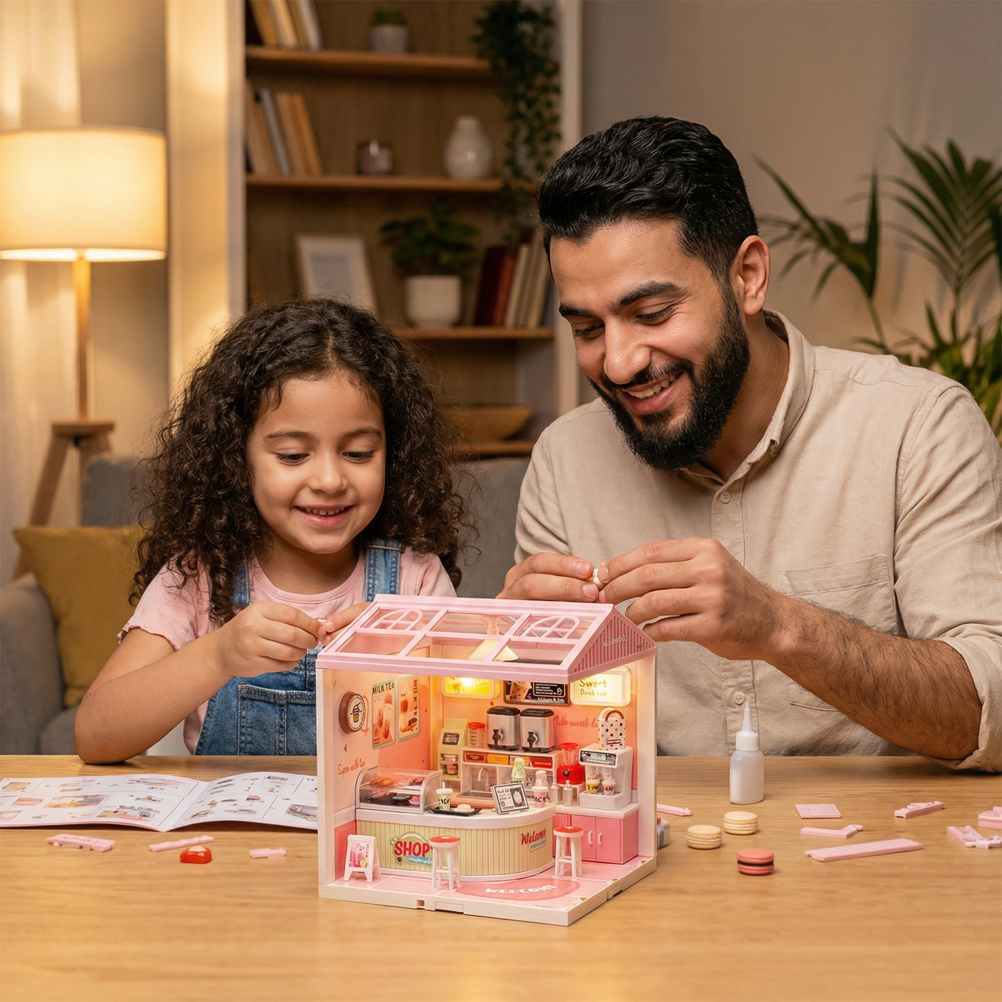 DIY Mini Milk Tea Shop Building Set - Image 2