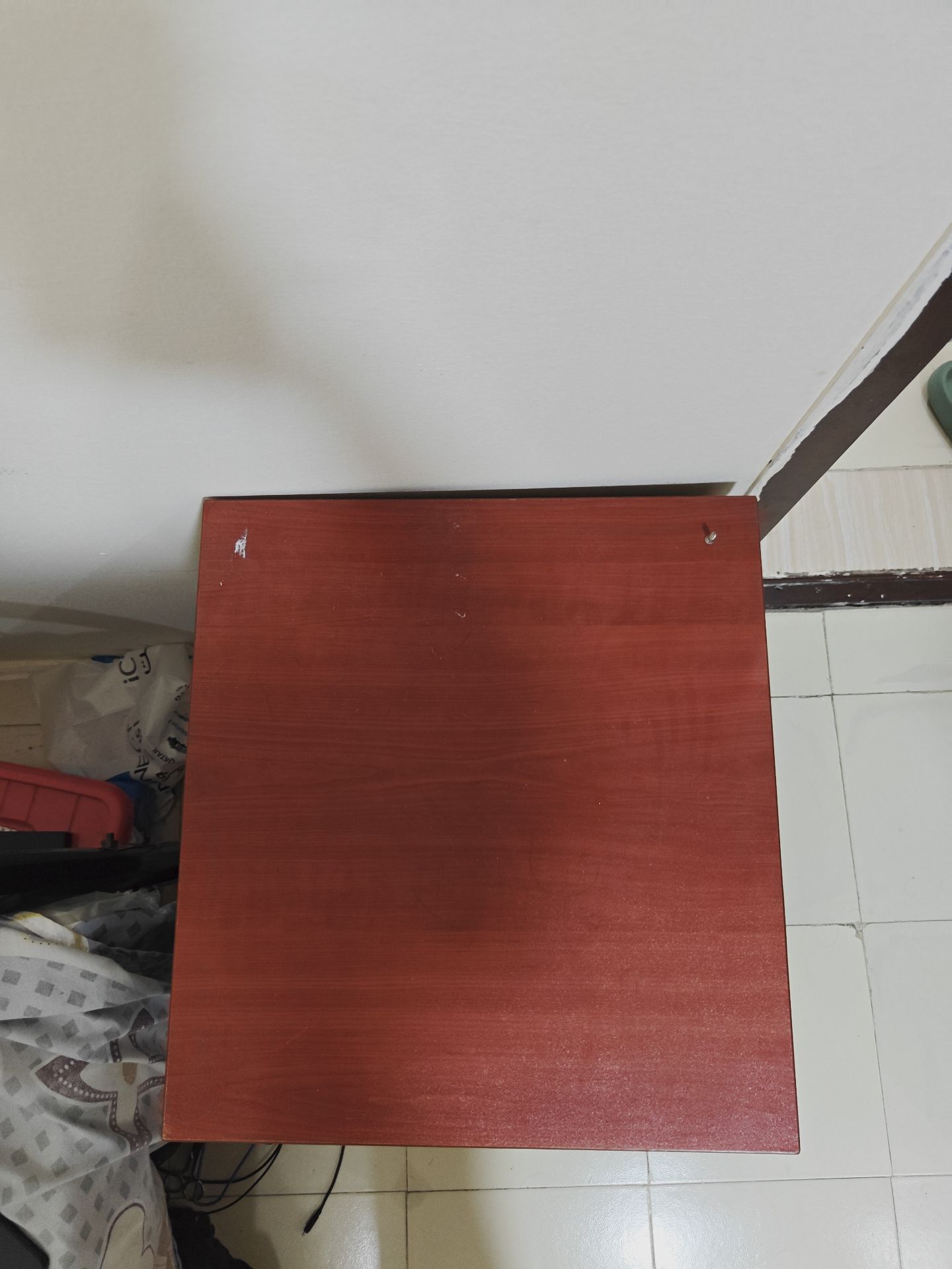 Bed frame with side table - Image 4