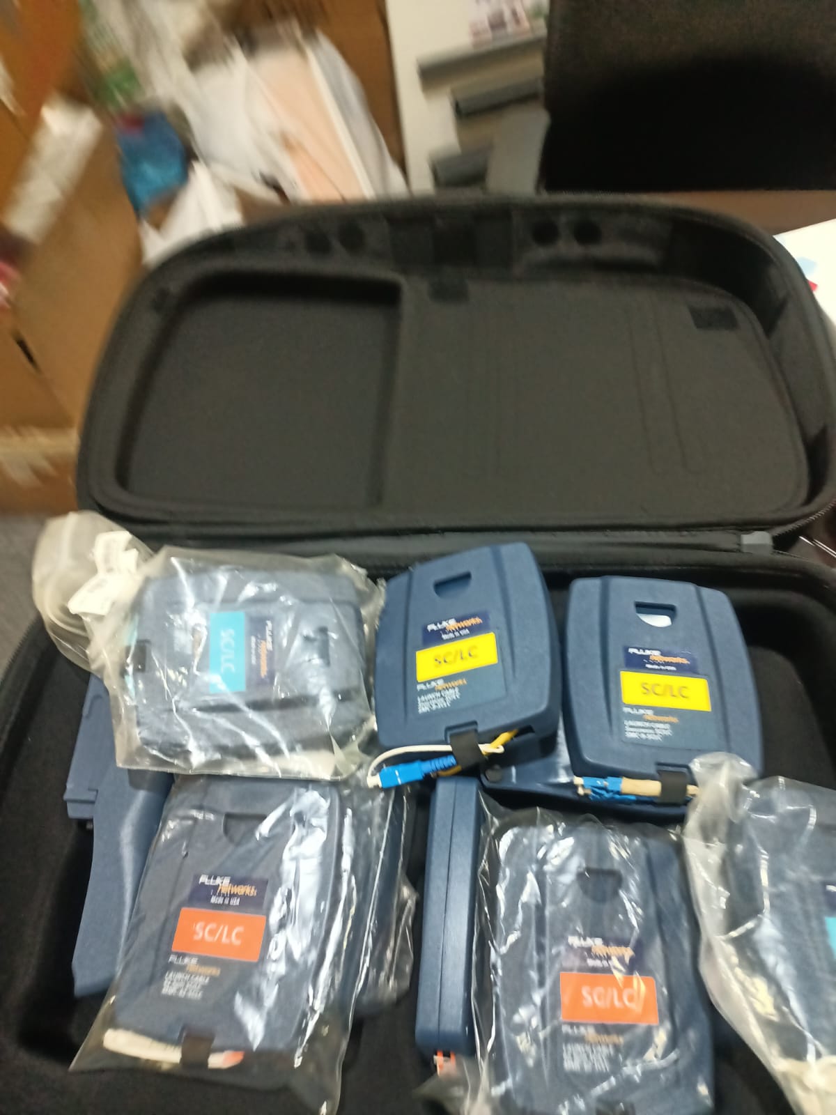 URGENT SALE OTDR MACHINE, SPLICING MACHINE & CABLE ANALYZER MACHINE - Image 4