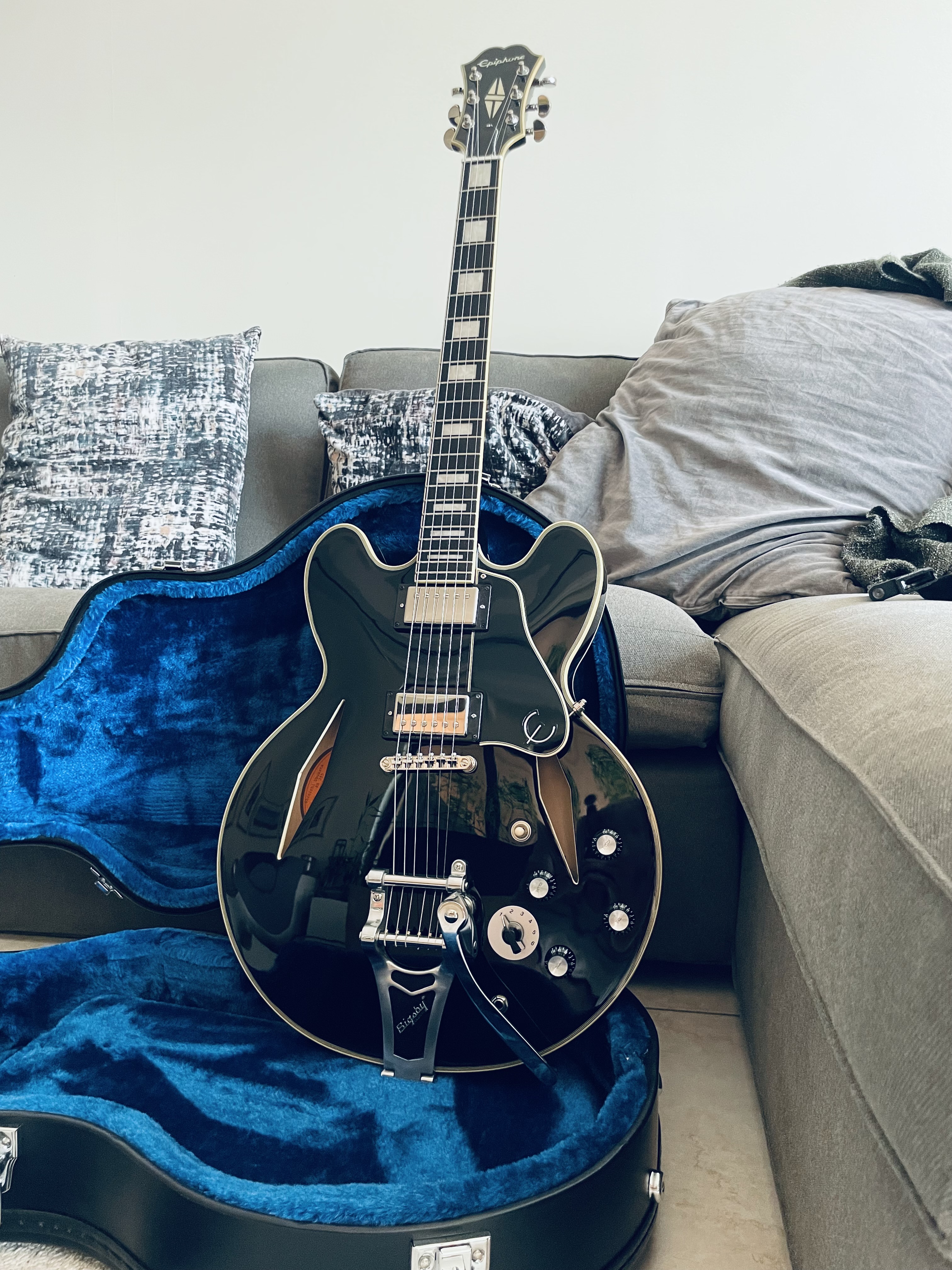 Epiphone (Gibson specs.) Shinichi Ubukata ES-355 Custom - Image 4