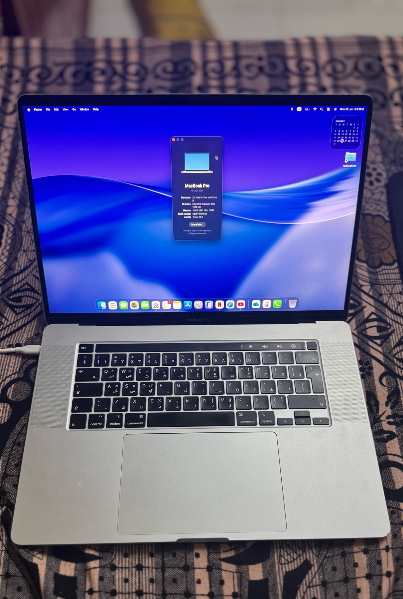 Macbook Pro i9 / 16-Inch / 1 Tb / 16 Ram - Image 1