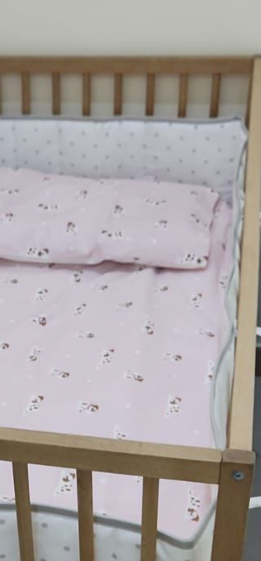 IKEA Baby cot and IKEA mattress together  - Image 2