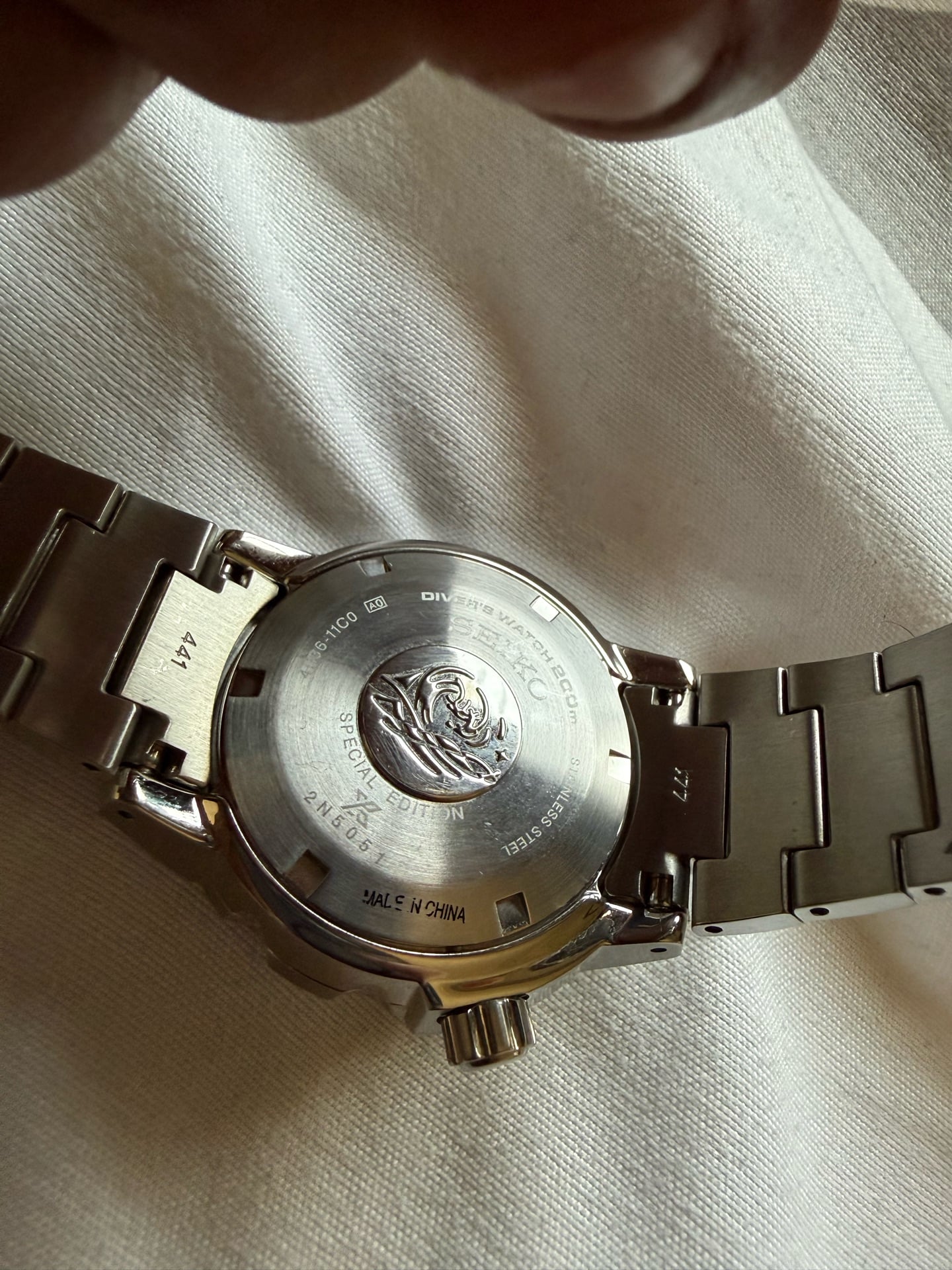 ساعة Seiko Prospex "Save the Ocean" Antarctica Monster للبيع - Image 6