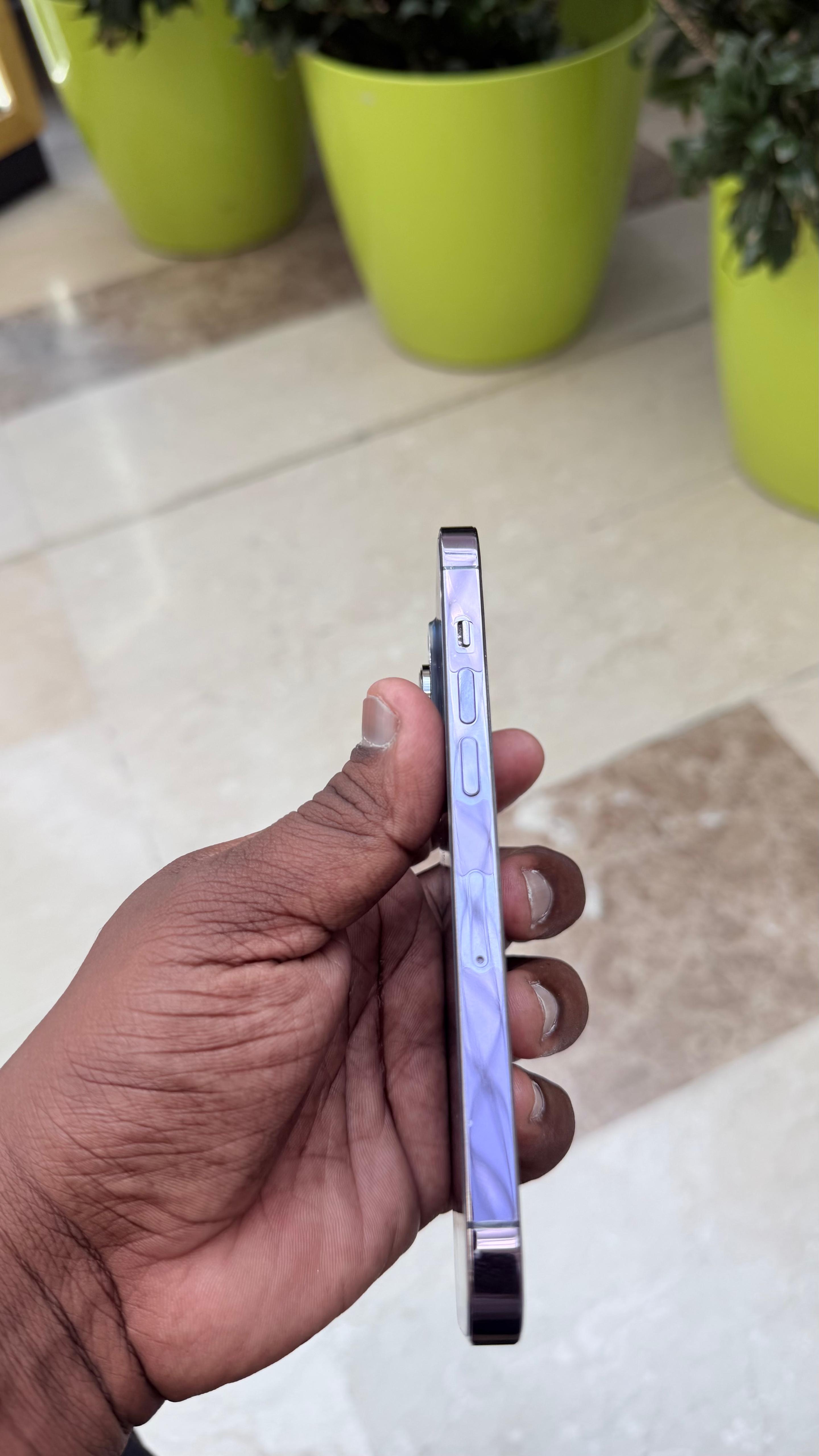 آيفون 14 برو 256GB بنفسجي 83% - Image 7
