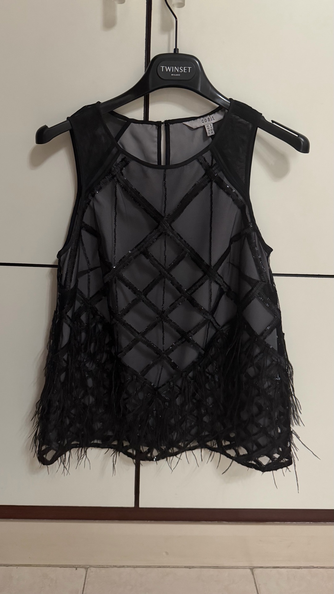 Coast evening top. Size 8 - Image 2